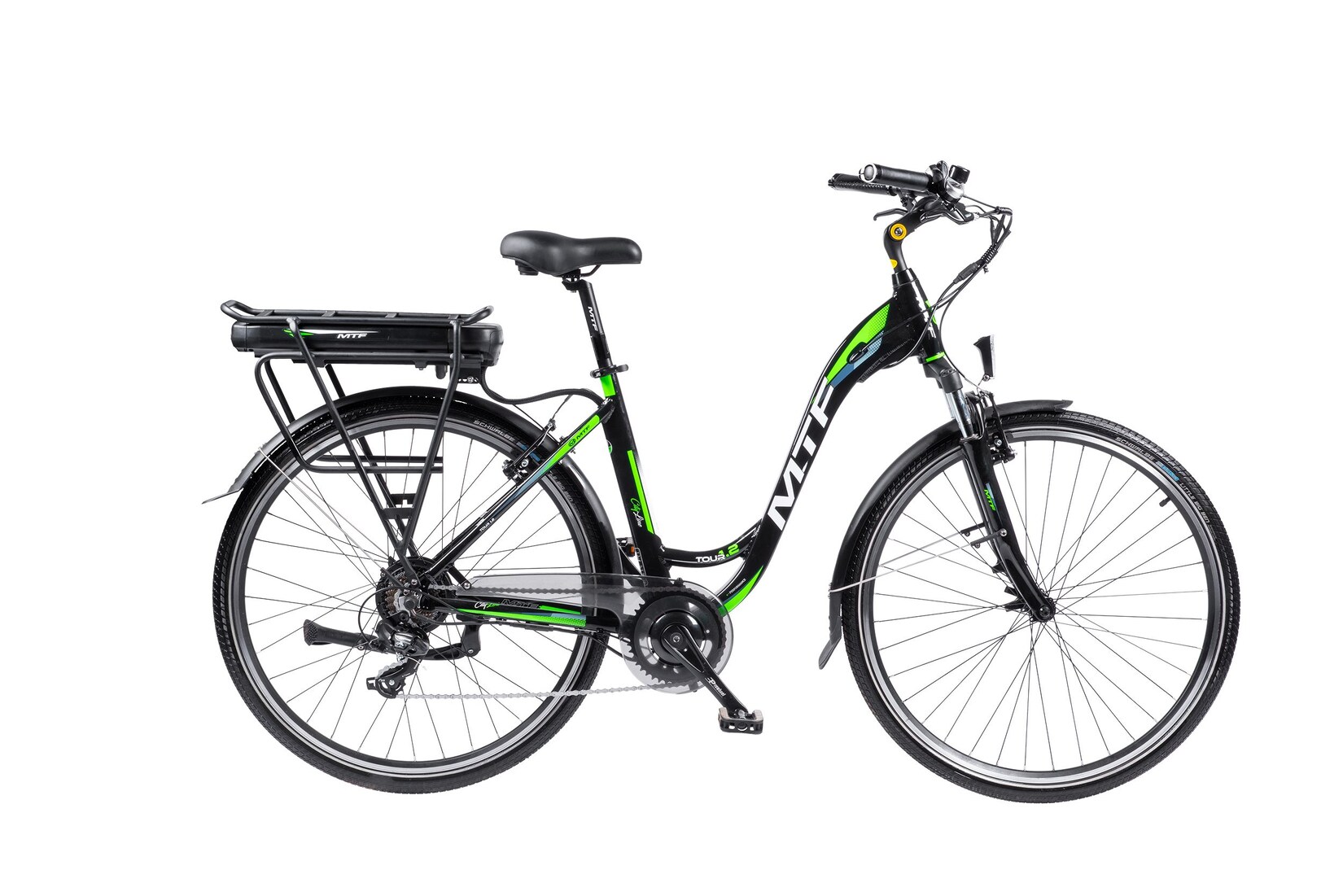 MTF Tour 1.2 E-Bike 17Zoll Mountfield Citybike Fahrrad mit 36V 13Ah Akku