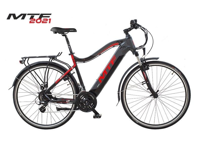 MTF Road 3.2 E-Bike 18Zoll Mountfield Trekking Fahrrad mit 36V 17,5Ah Akku