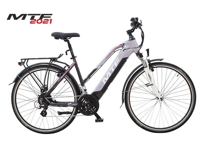 MTF Road 3.2 W E-Bike 17Zoll Mountfield Trekking Fahrrad mit 36V 17,5Ah Akku