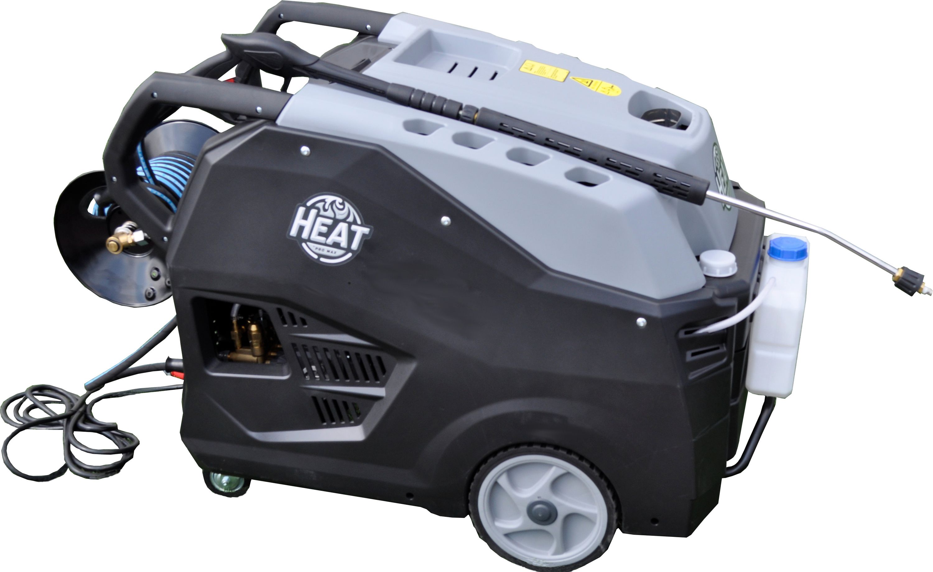 Hochdruckreiniger Hei&szlig;wasser mit Schlauchrolle - Bild 1