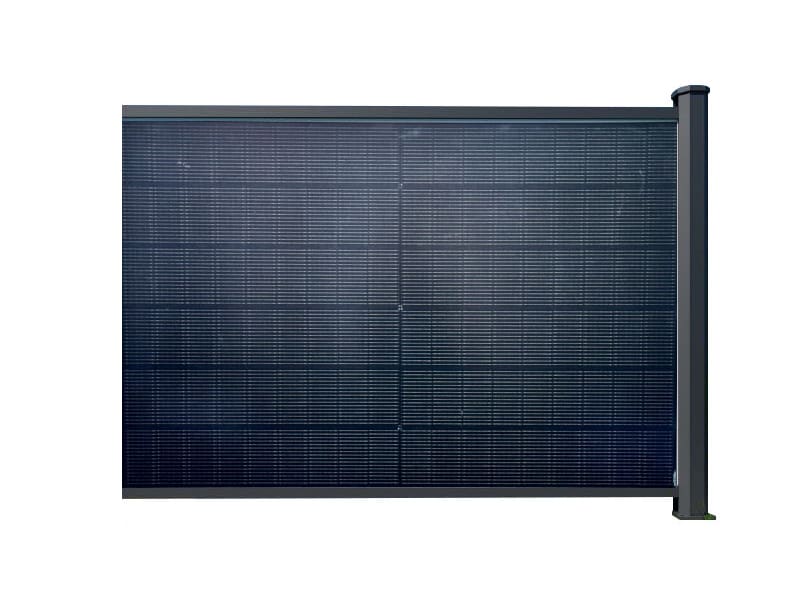 PV Zaun Classic horizontal 1837 mm x 1350 mm RAL7016 Erweiterung - Bild 1