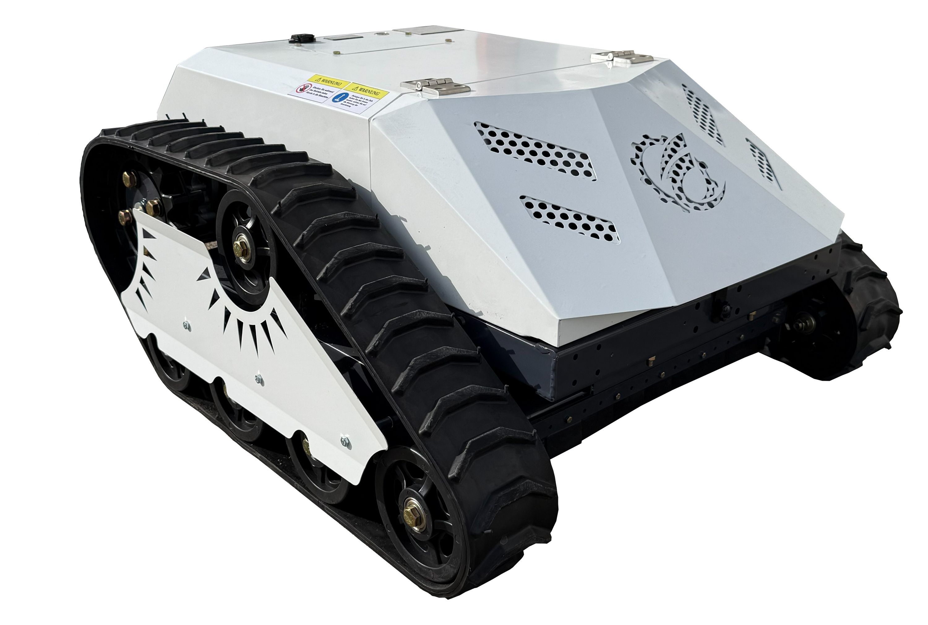 Ferngesteuerter Elektro Rasenm&auml;her CW-500E mit Kettenantrieb - Bild 1