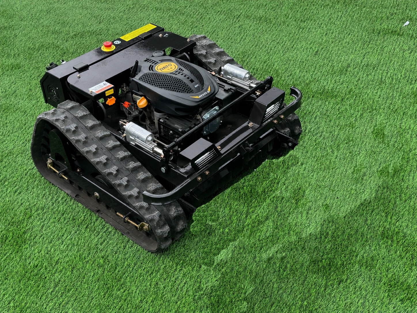 Ferngesteuerter Motor-Rasenm&auml;her CW-500 Schwarz B&ouml;schungsm&auml;her - Bild 1