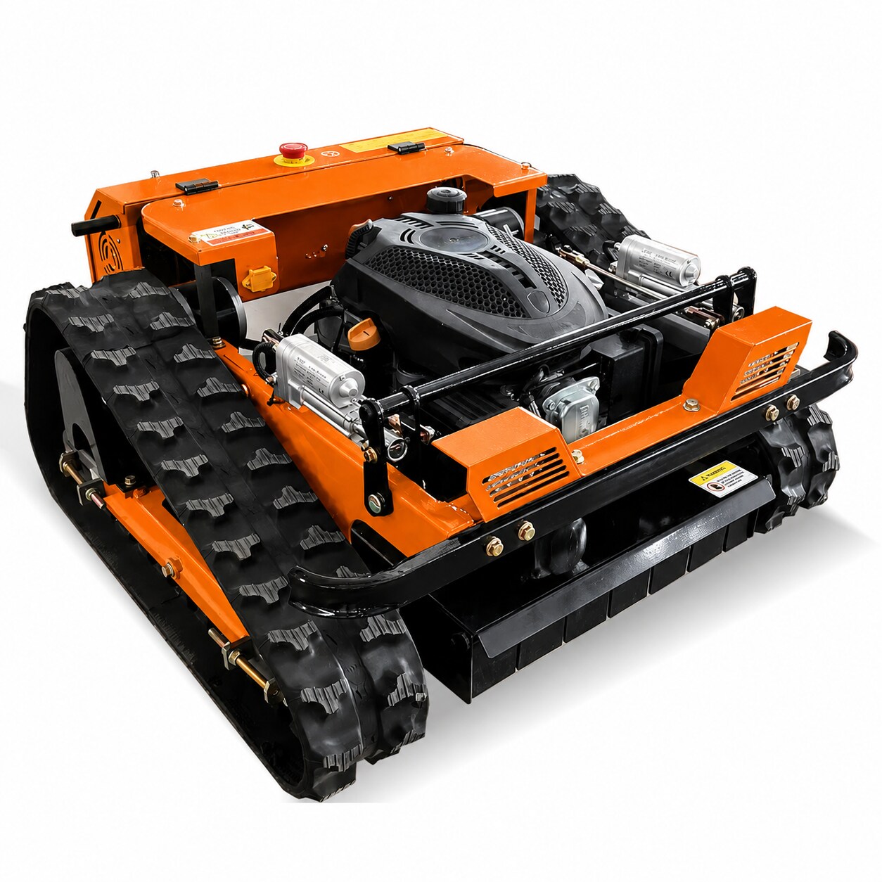 Ferngesteuerter Motor-Rasenmäher CW-500 Orange Böschungsmäher