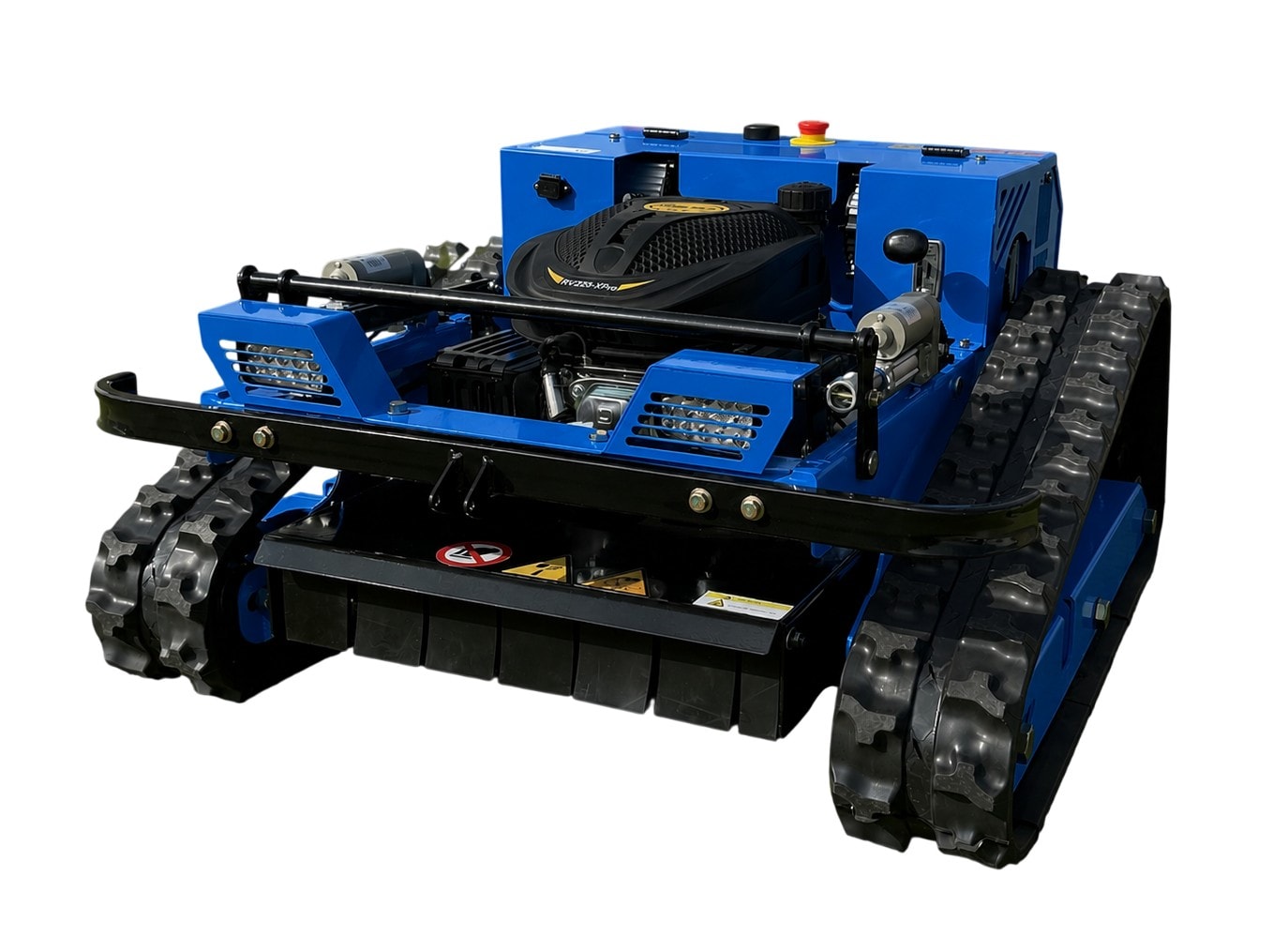 Ferngesteuerter Motor-Rasenm&auml;her CW-500 Plus Blau B&ouml;schungsm&auml;her - Bild 1