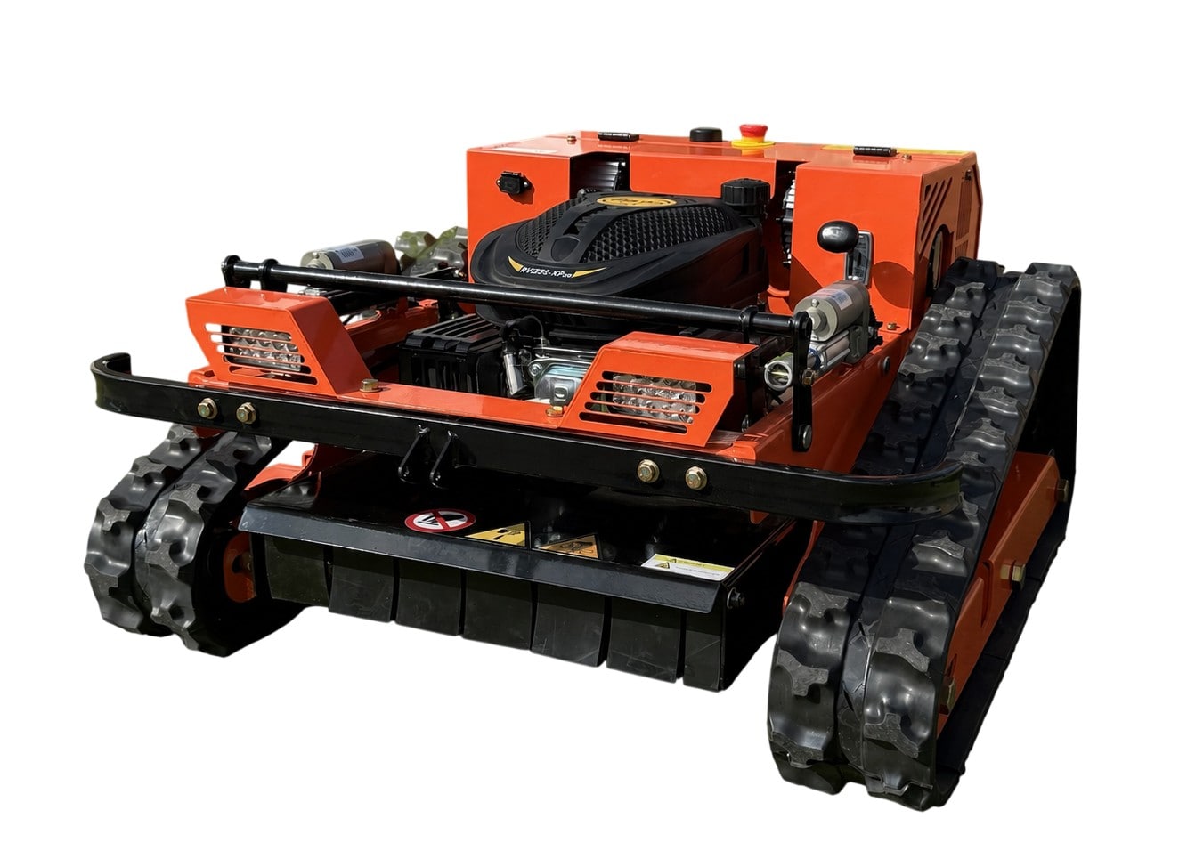 Ferngesteuerter Motor-Rasenm&auml;her CW-500 Plus Orange B&ouml;schungsm&auml;her - Bild 1