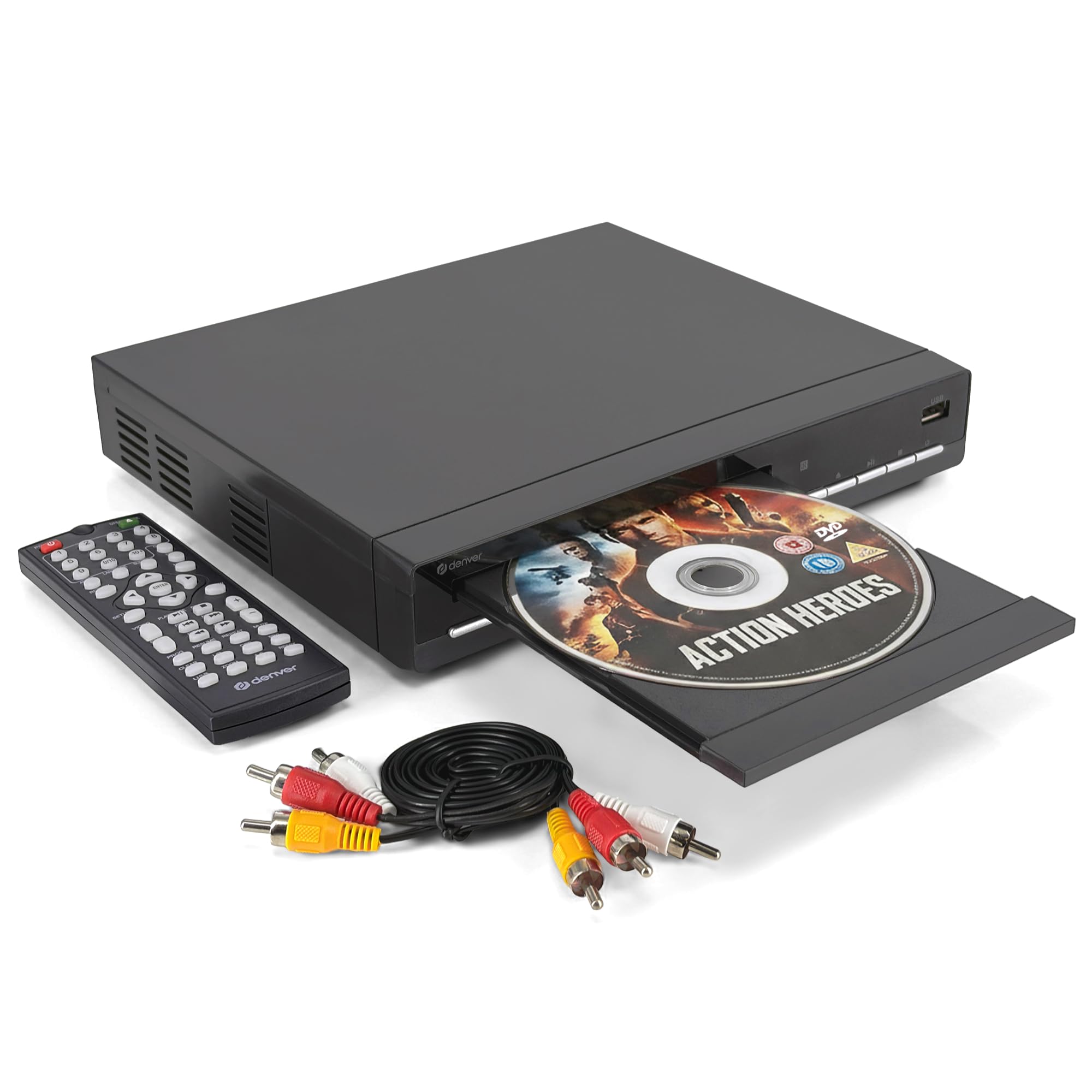 Denver DVH-7787MK3 DVD-Player mit HDMI, USB, Scart - Bild 1