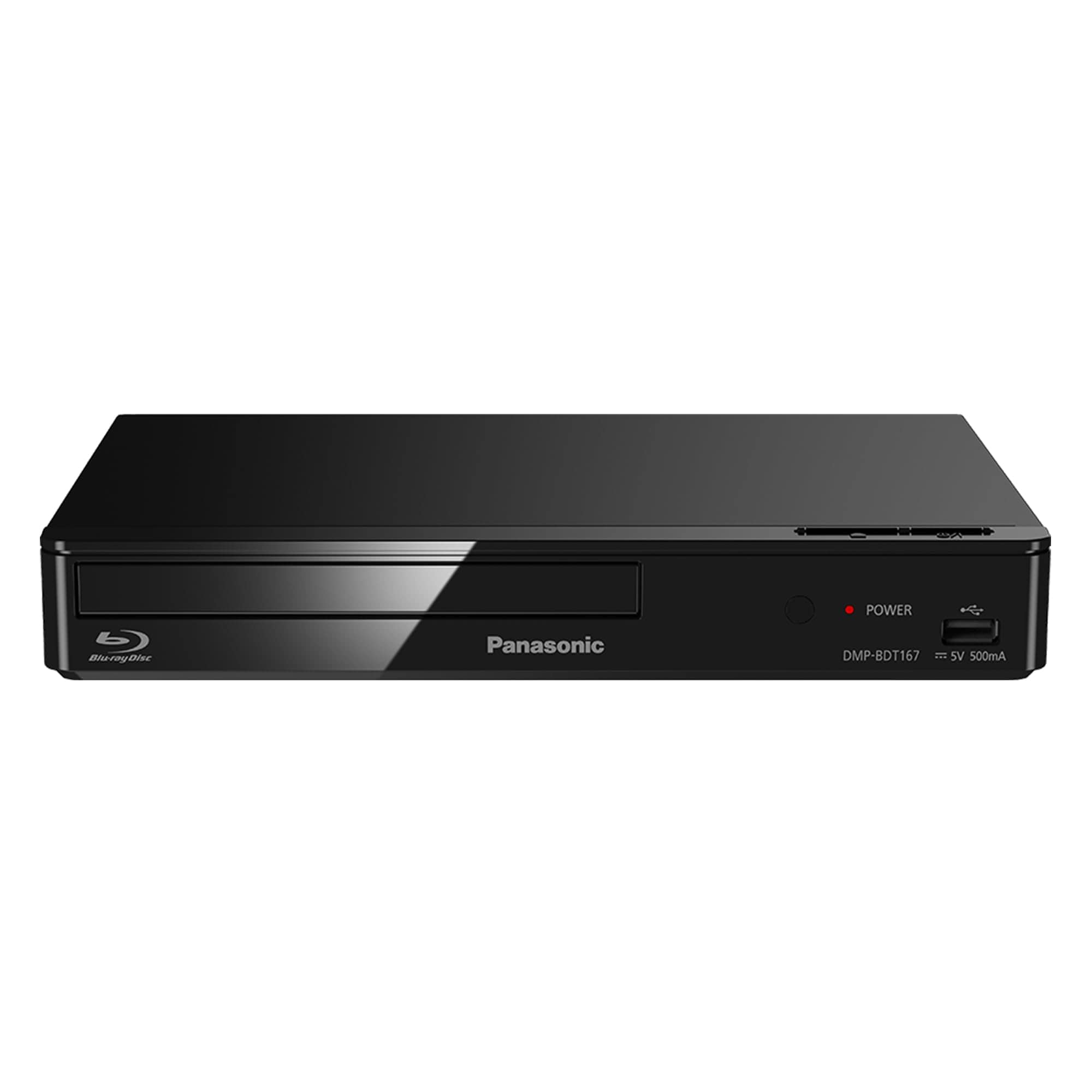 Panasonic DMP-BDT 167 EG schwarz Blu-ray-Player (Dolby Digital Plus, LAN, HDMI) - Bild 1