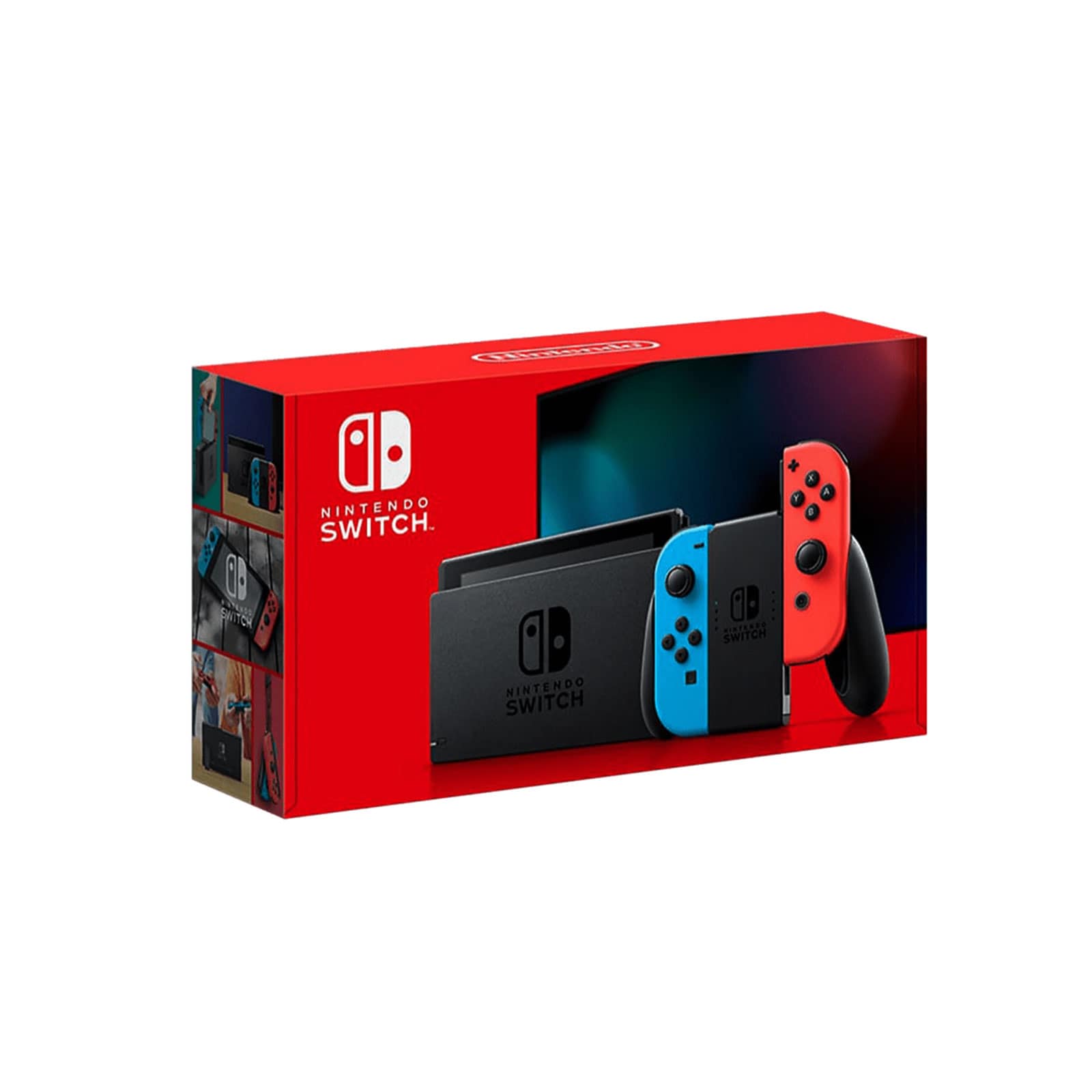 Nintendo Switch Spielkonsole Switch Neon-Rot/Neon-Blau - Bild 1