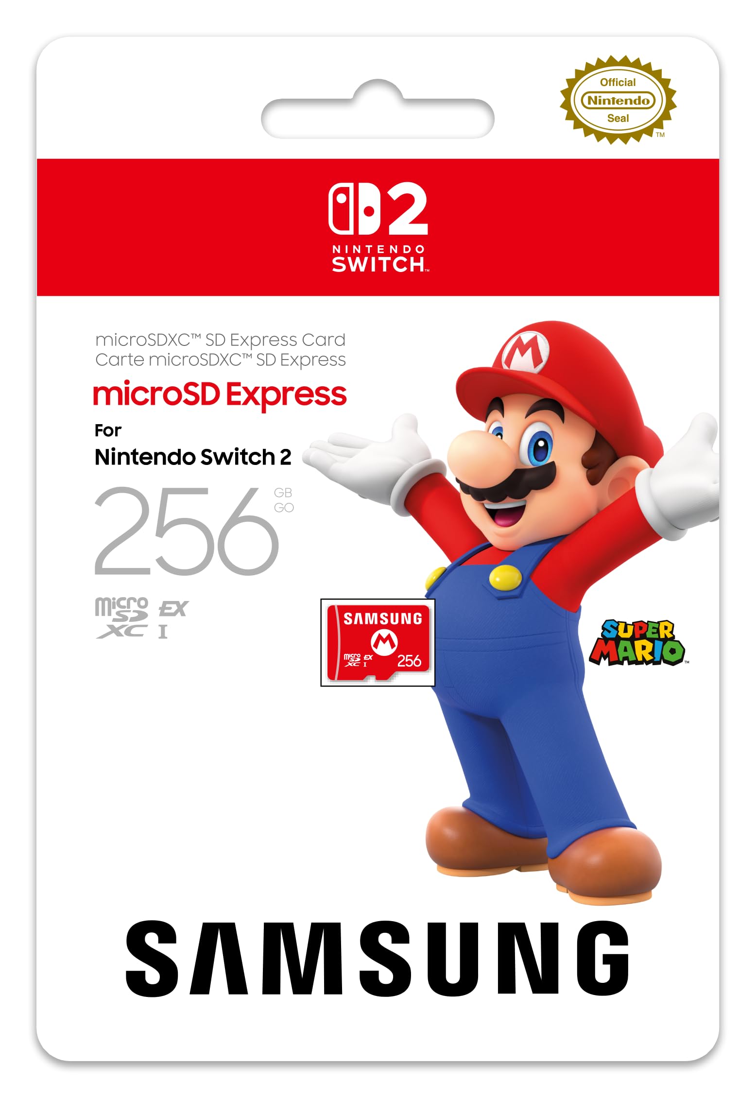 Samsung mircoSD EXPRESS Card 256 GB Speicherkarte (passend f&uuml;r Nintendo Switch 2) - Bild 1