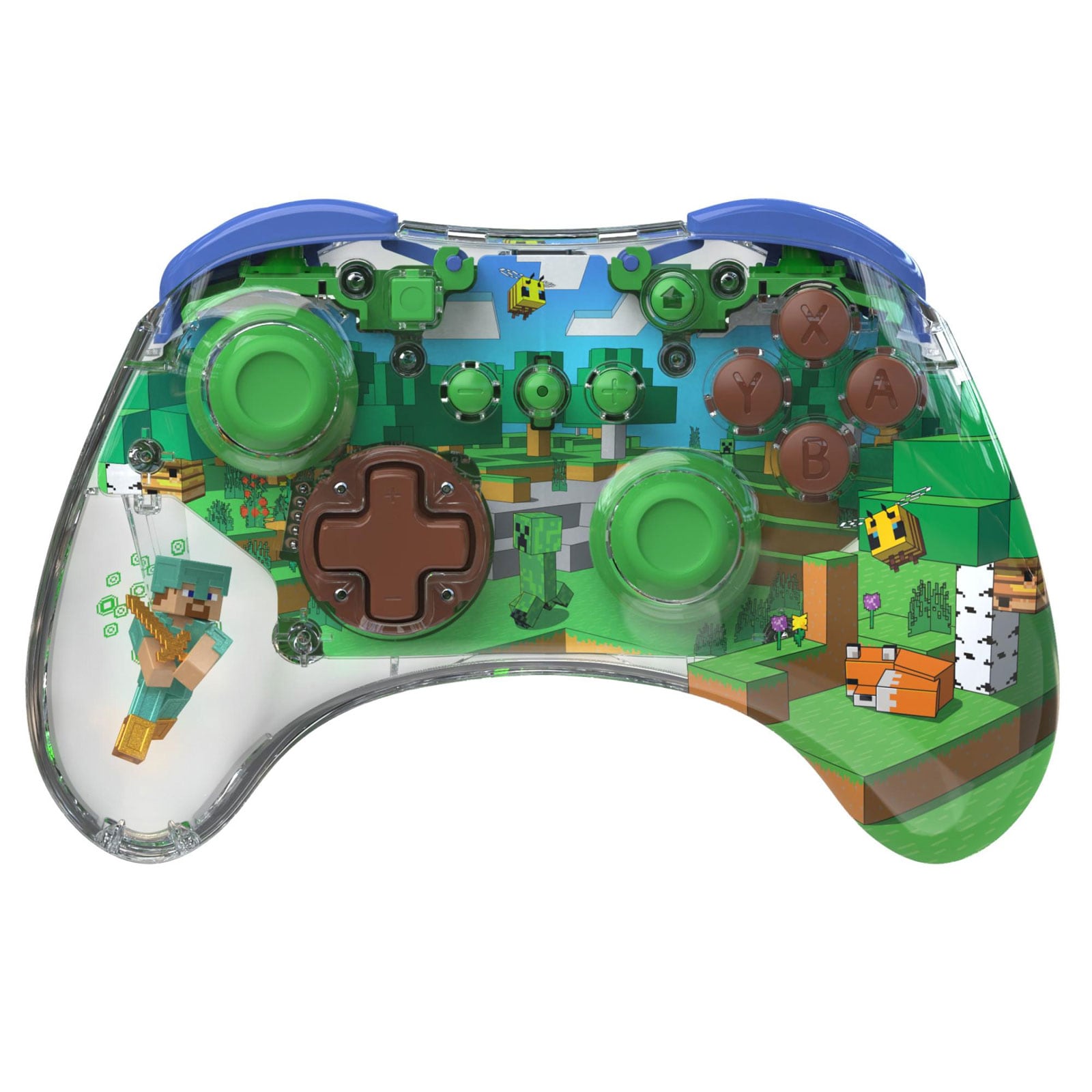 PDP REALMz&trade; Wireless Controller: Minecraft Forest Biome - Bild 1