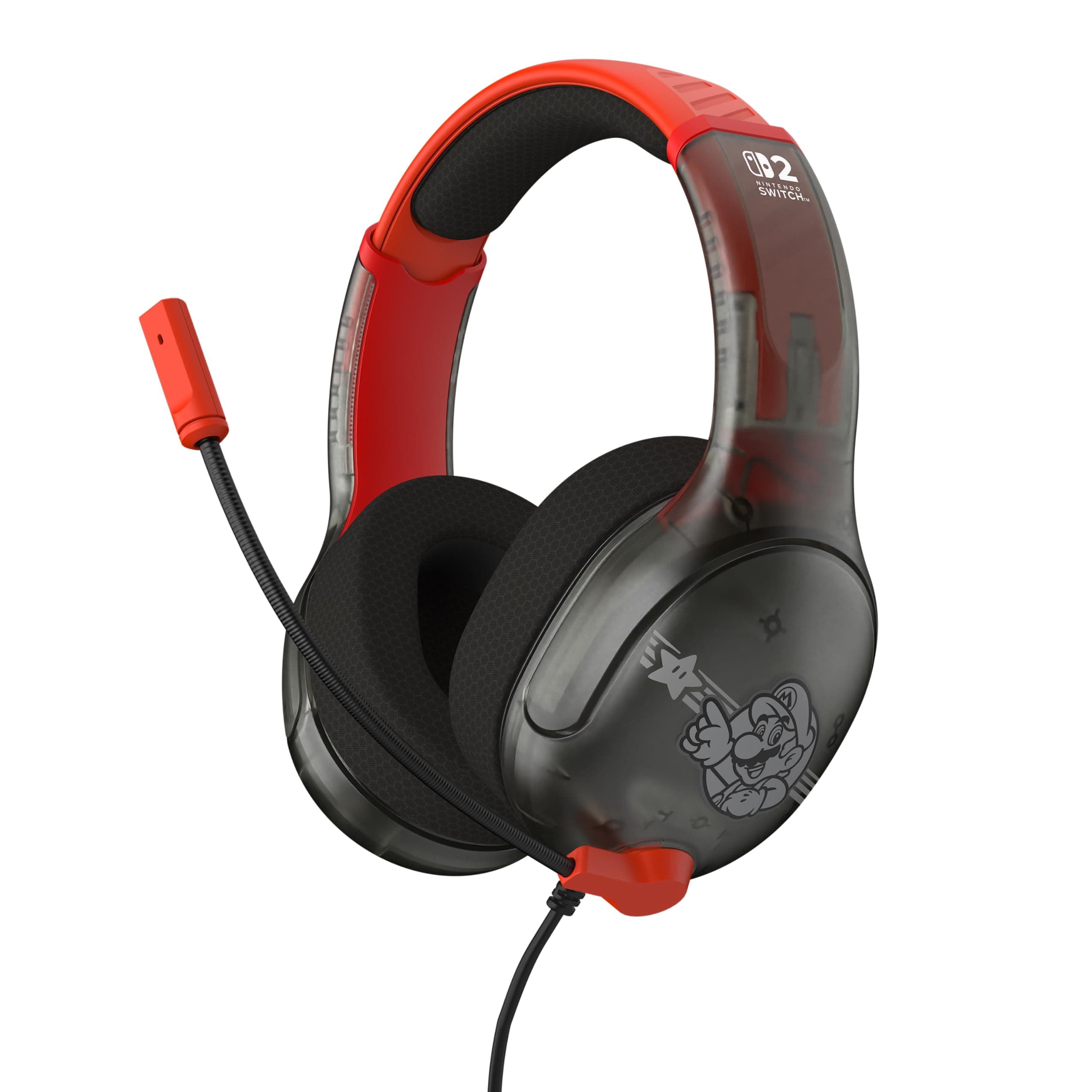 Turtle Beach Airlite Fit Kabelgebundenes Gaming-Headset f&uuml;r Nintendo Switch 2 - Mario Star - Bild 1