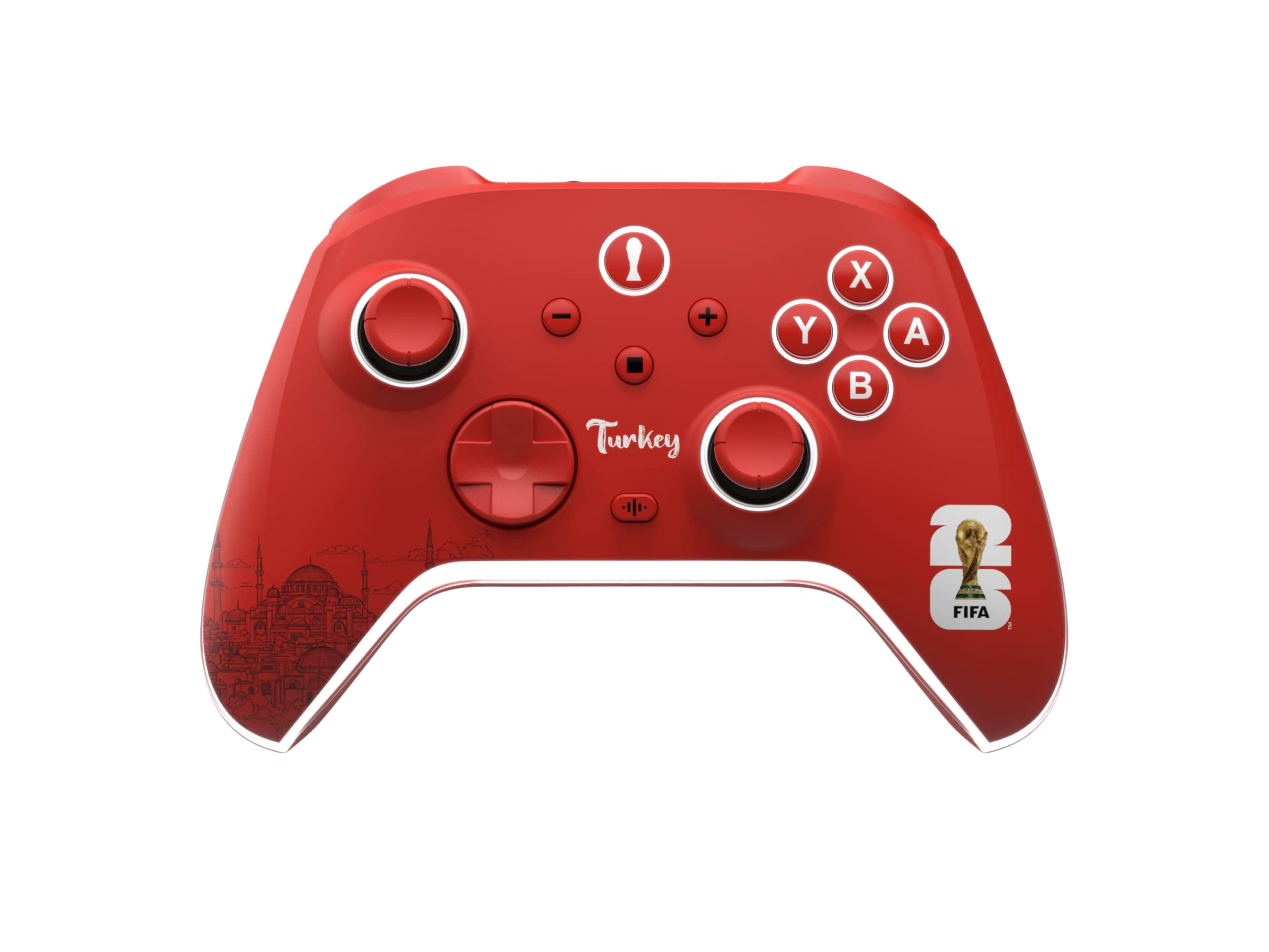 Dragonshock URORA+ Controller FIFA WC 26 T&uuml;rkei wireless Controller f&uuml;r Nintendo Switch 1+2 - Bild 1