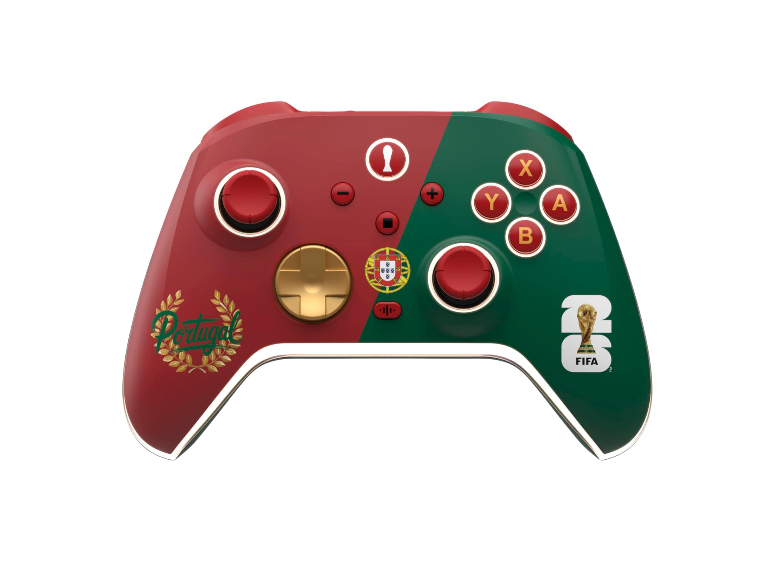 Dragonshock AURORA+ Controller FIFA WC 26 Portugal wireless Controller f&uuml;r Nintendo Switch 1+2 - Bild 1