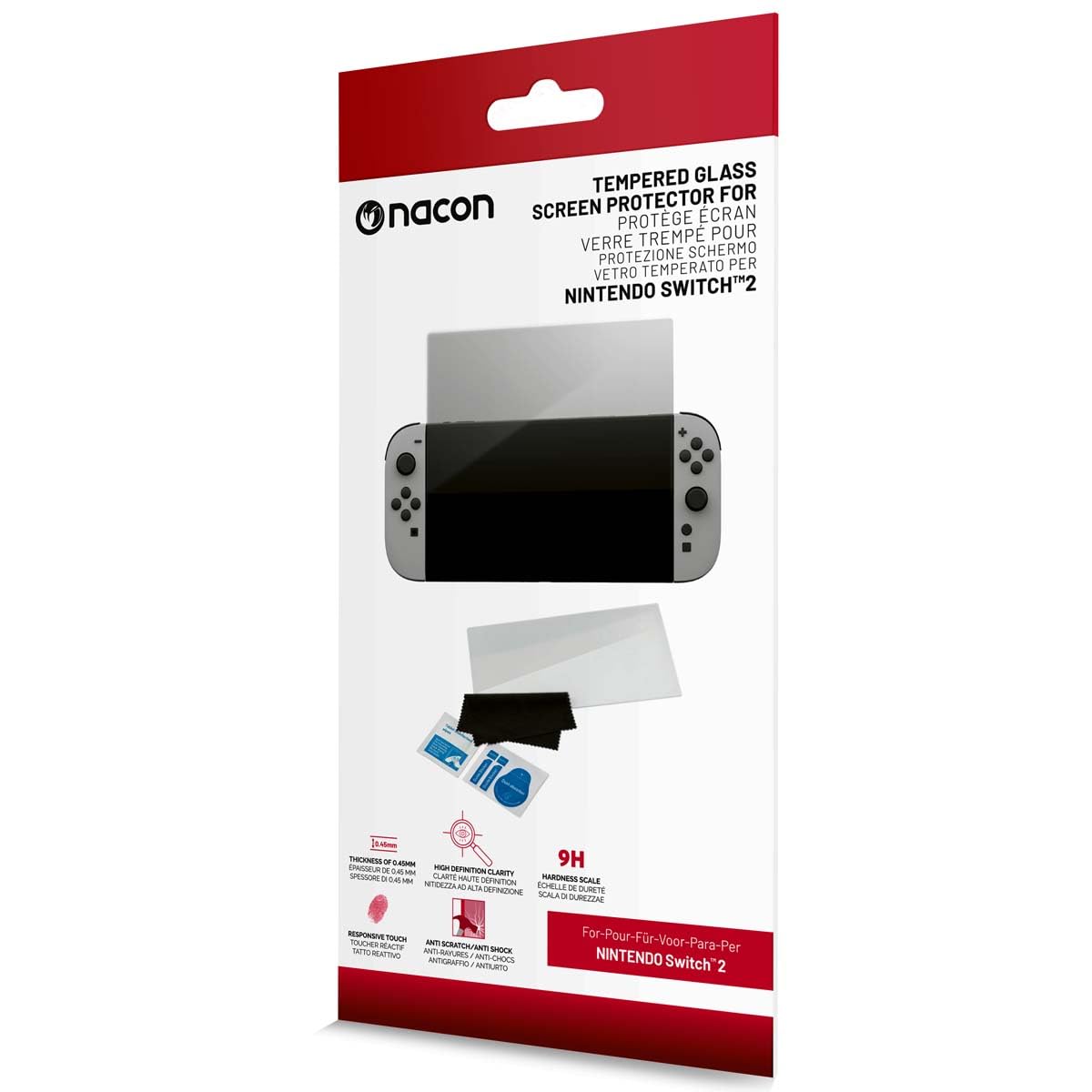 BIGBEN Nintendo Switch 2 Zubeh&ouml;r NS2 Tempered Glass - Bild 1