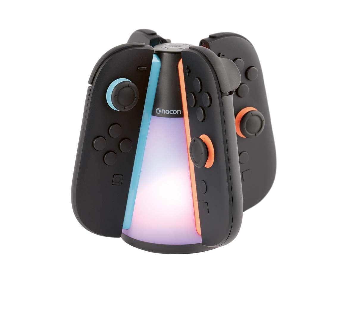 nacon Quadlight RGB-Ladeger&auml;t f&uuml;r Nintendo Switch 2 (NA028225) - Bild 1