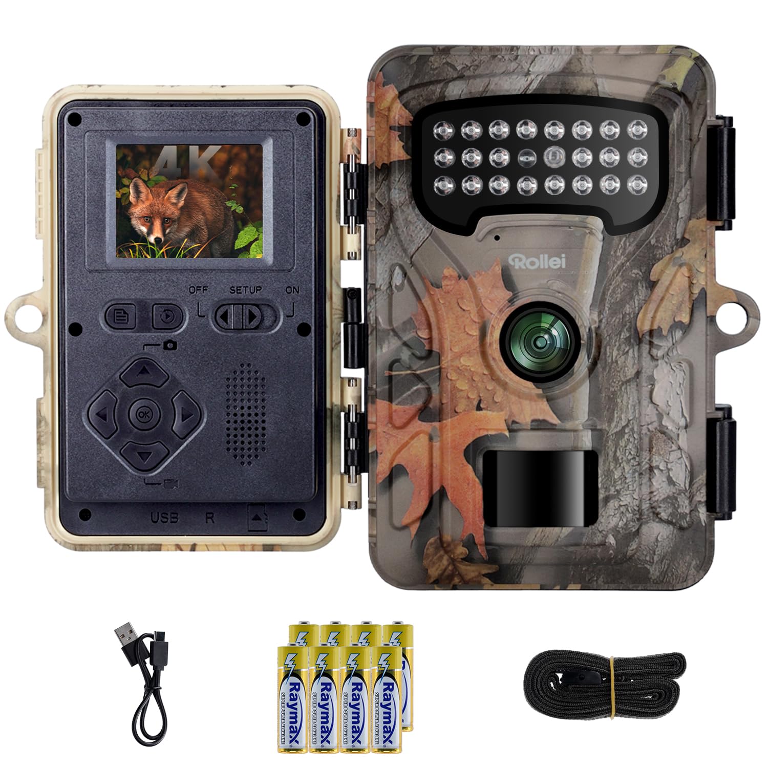 ROLLEI Wildkamera HD-30 Wildkamera (2" IPS-LCD-Farbdisplay, IP54) - Bild 1
