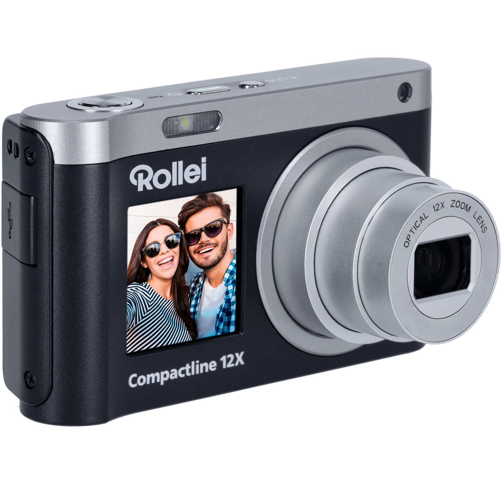 ROLLEI Compactline 12x Kompaktkamera - Bild 1