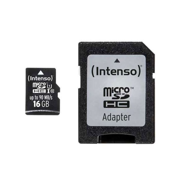 INTENSO 16GB Micro-SDHC UHS-I Professional - Bild 1