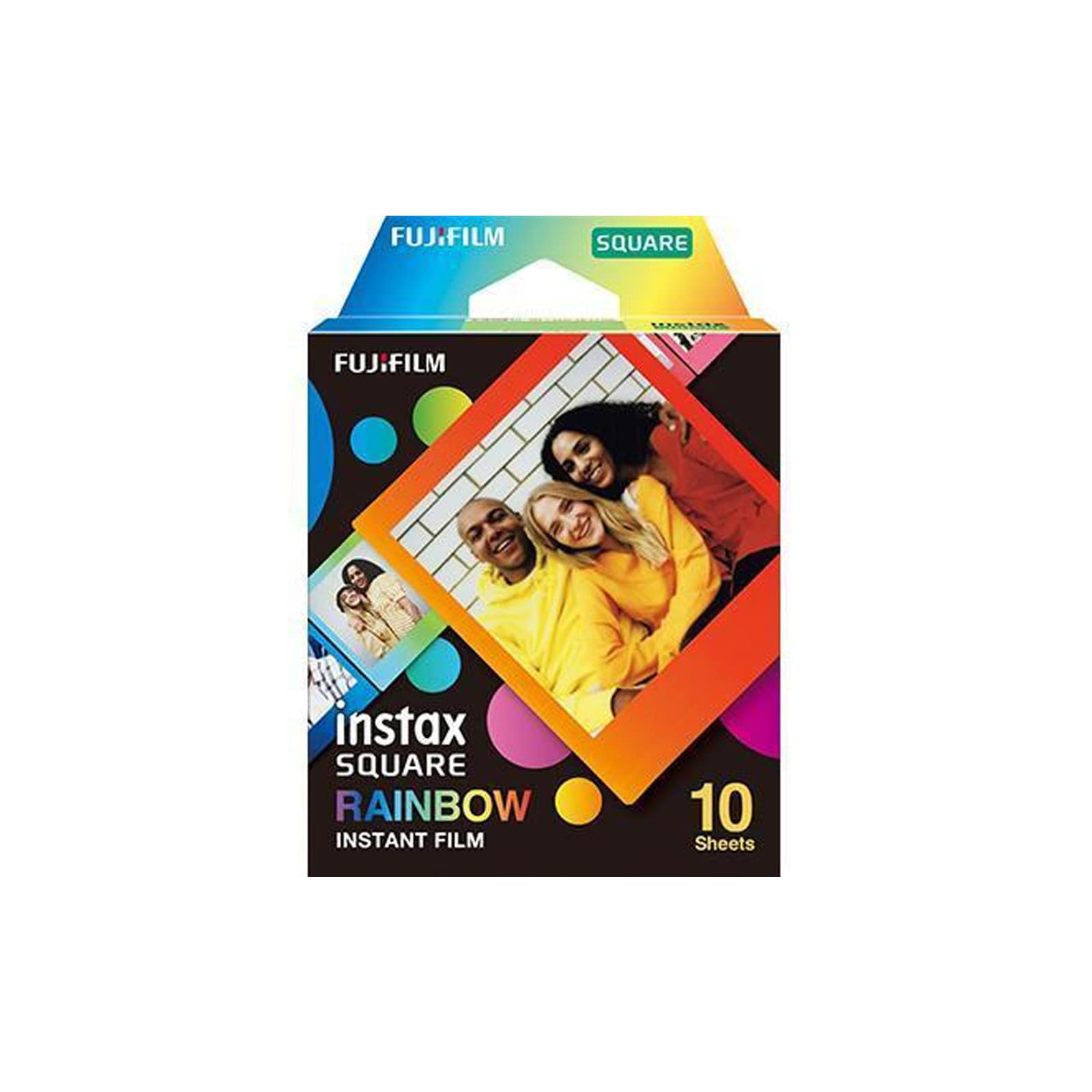 Fujifilm Instax Square Rainbow Sofortbildfilm - Bild 1