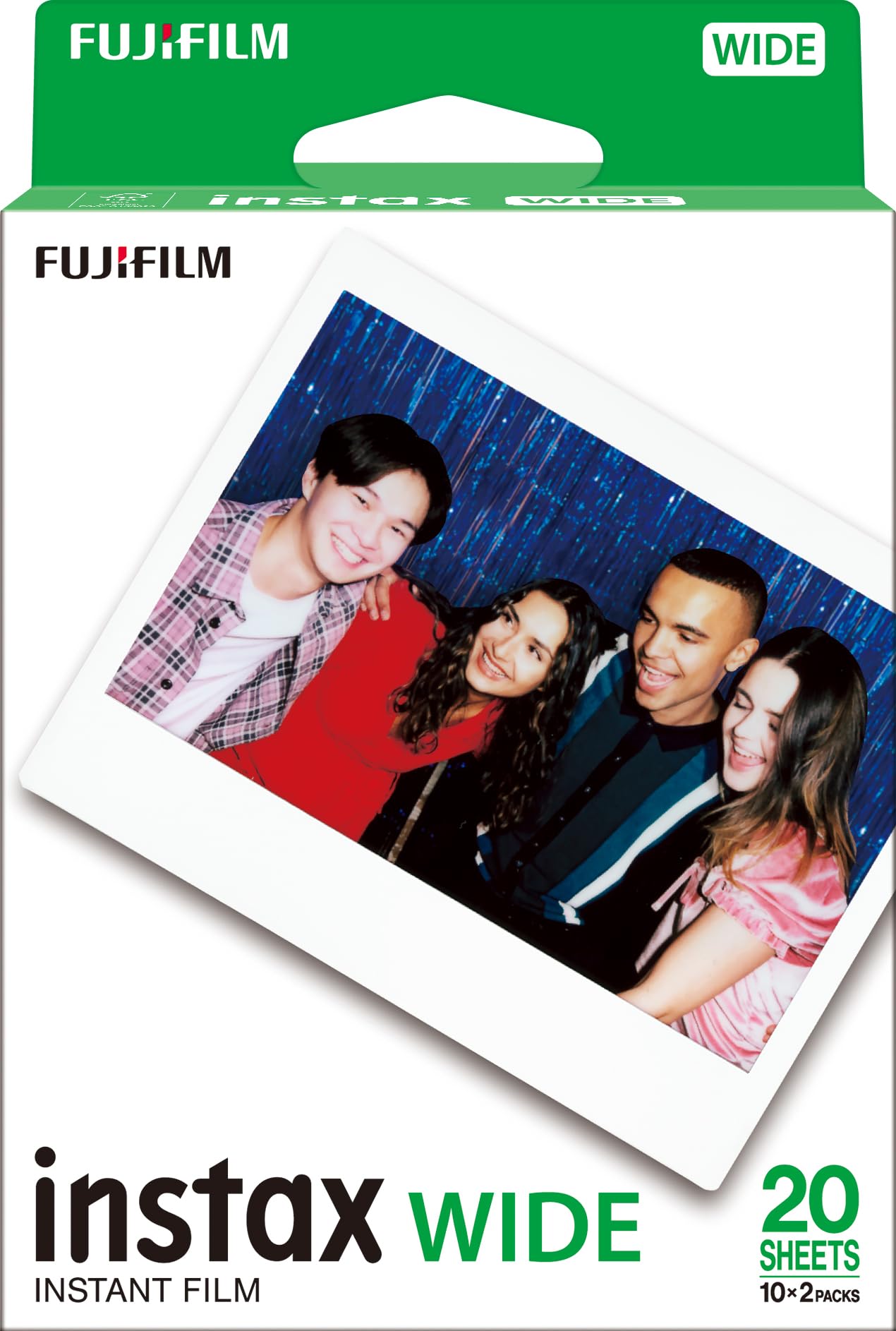 FUJIFILM instax Wide Colorfilm Sofortbildkamera-Filme (Doppelpack) - Bild 1