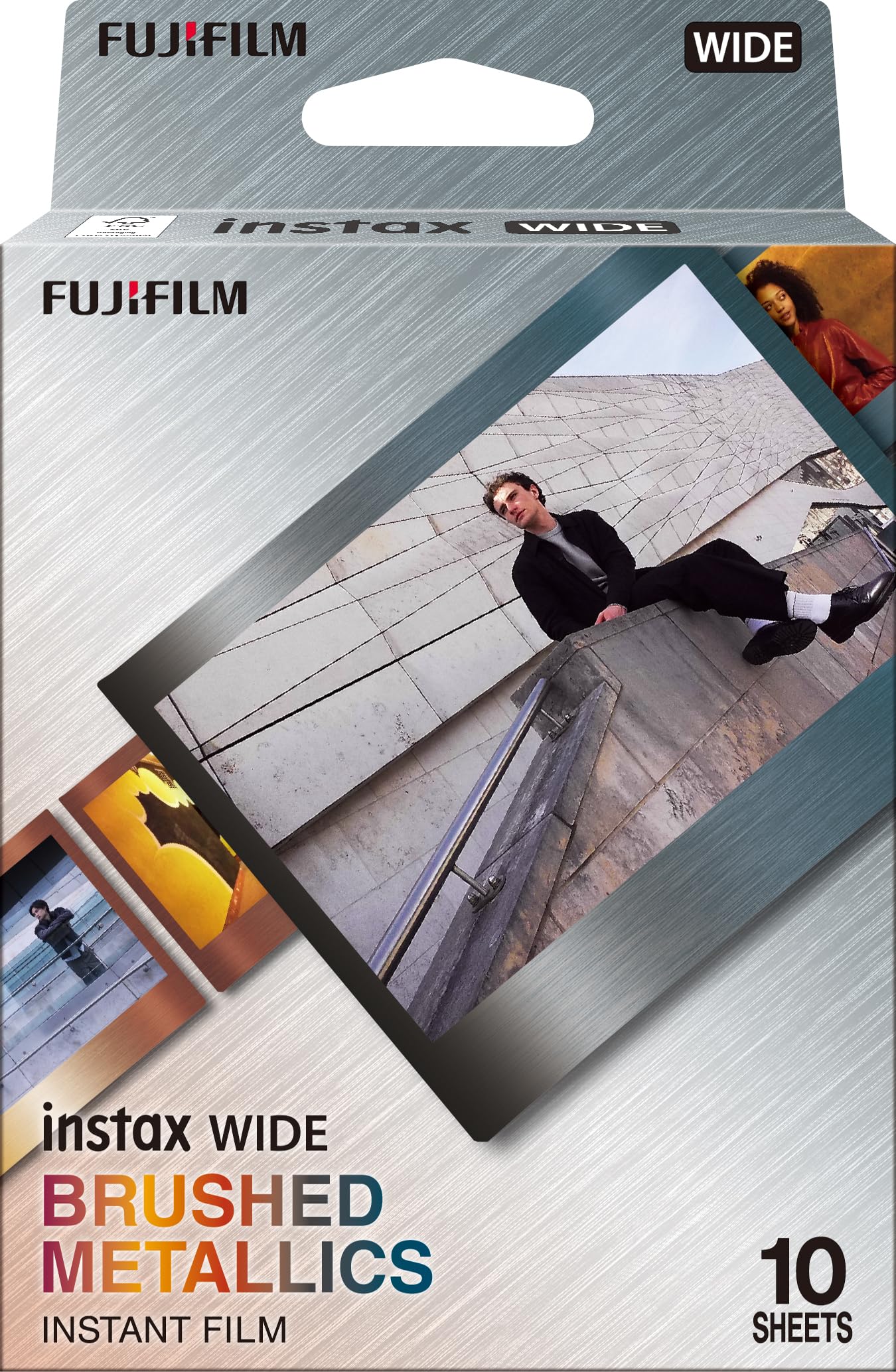FUJIFILM instax WIDE Brushed Metal WW 1 Sofortbildkamera-Filme - Bild 1