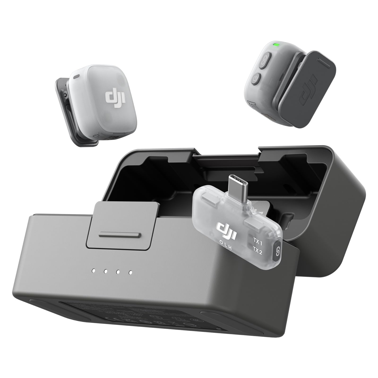 dji Mic Mini 2 (2 TX + 1 Mobile RX + Charging Case) Lavalier-Mikrofon - Bild 1