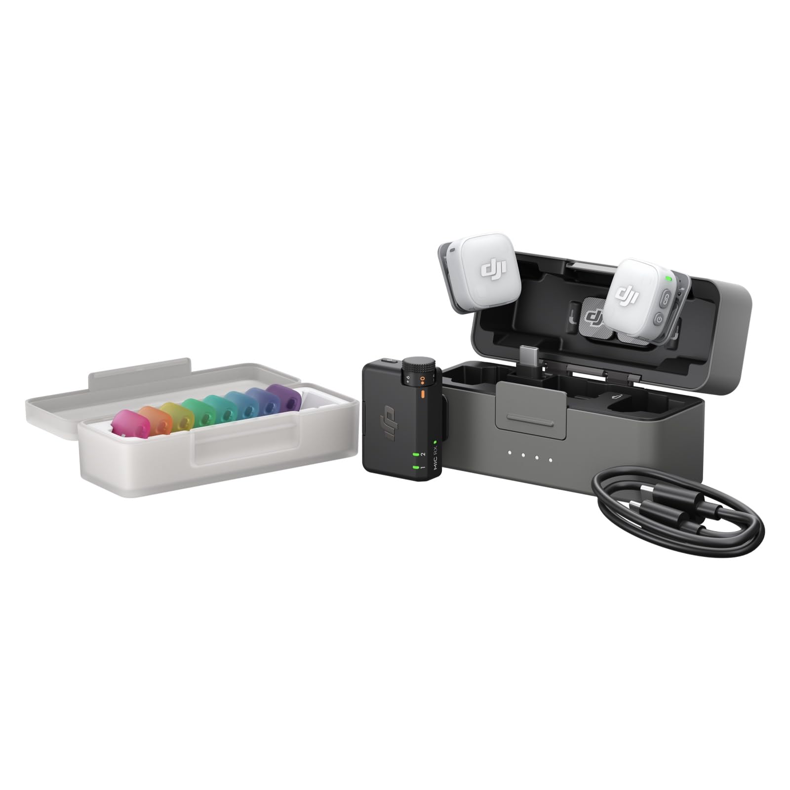 dji Mic Mini 2 (2 TX + 1 RX + Charging Case) Lavalier-Mikrofon - Bild 1