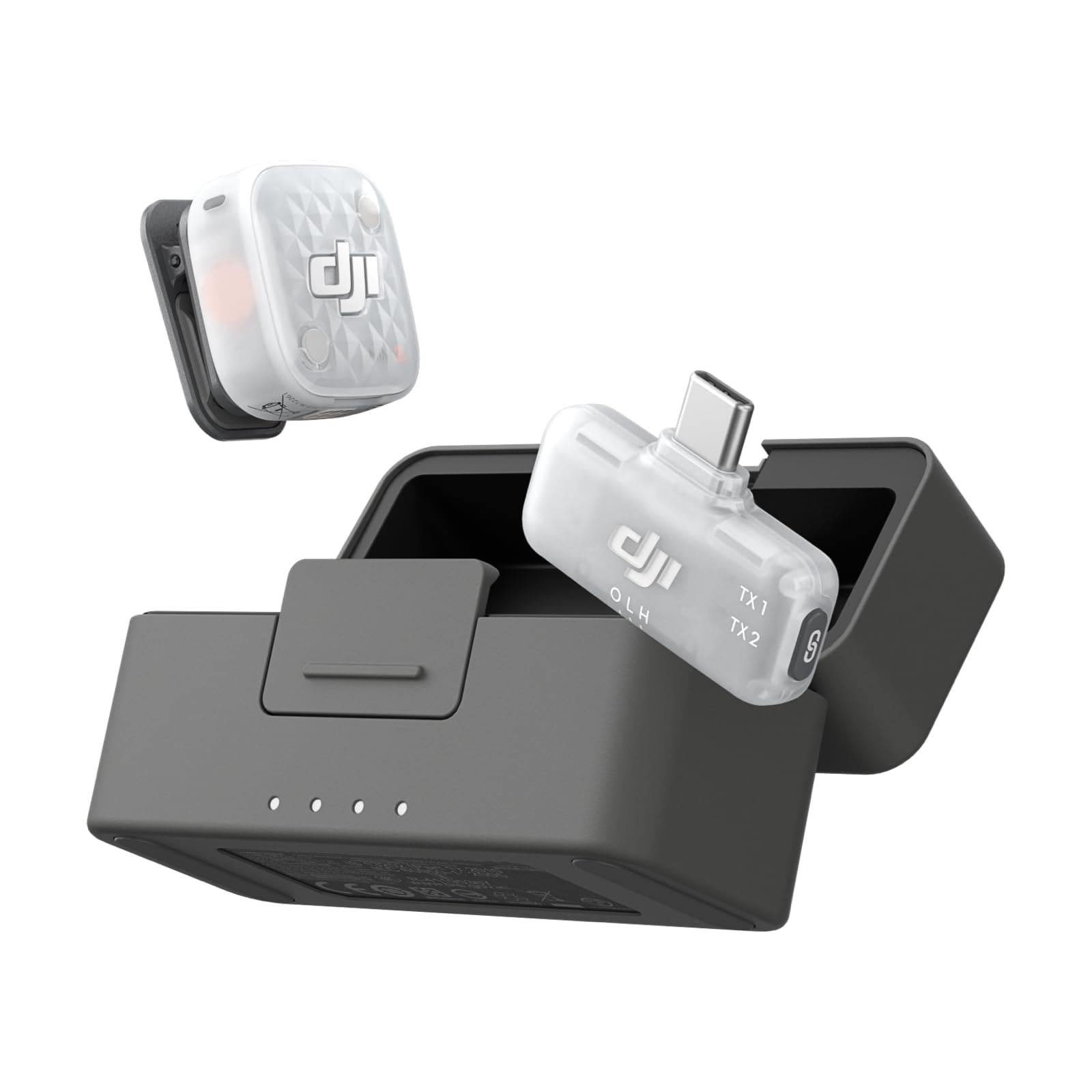 dji Mic Mini 2S (1 TX + 1 Mobile RX + Charging Case) Lavalier-Mikrofon - Bild 1