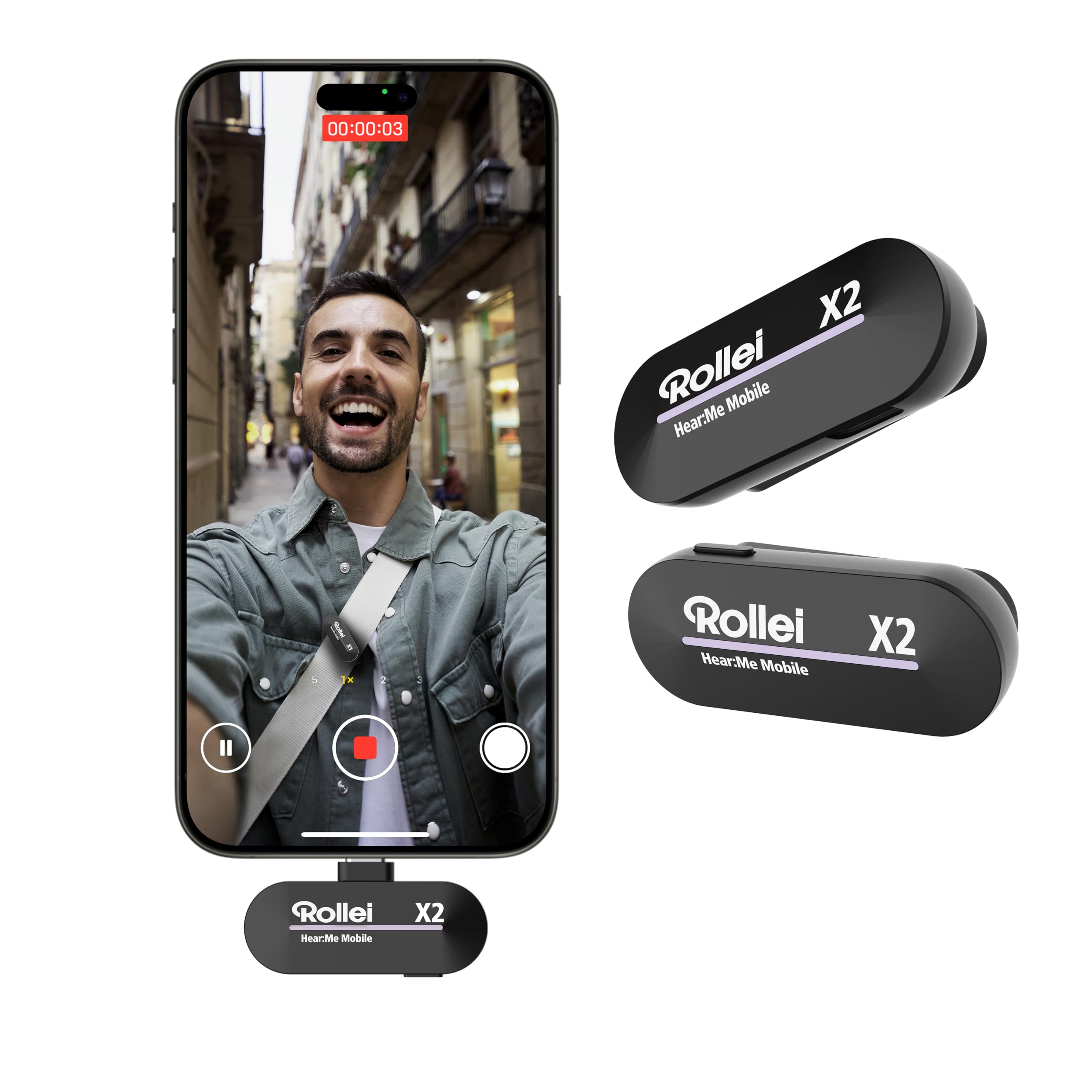 ROLLEI Hear:MeMobile X1 / X2 (USB-C, Noise-Canceling) - Bild 1