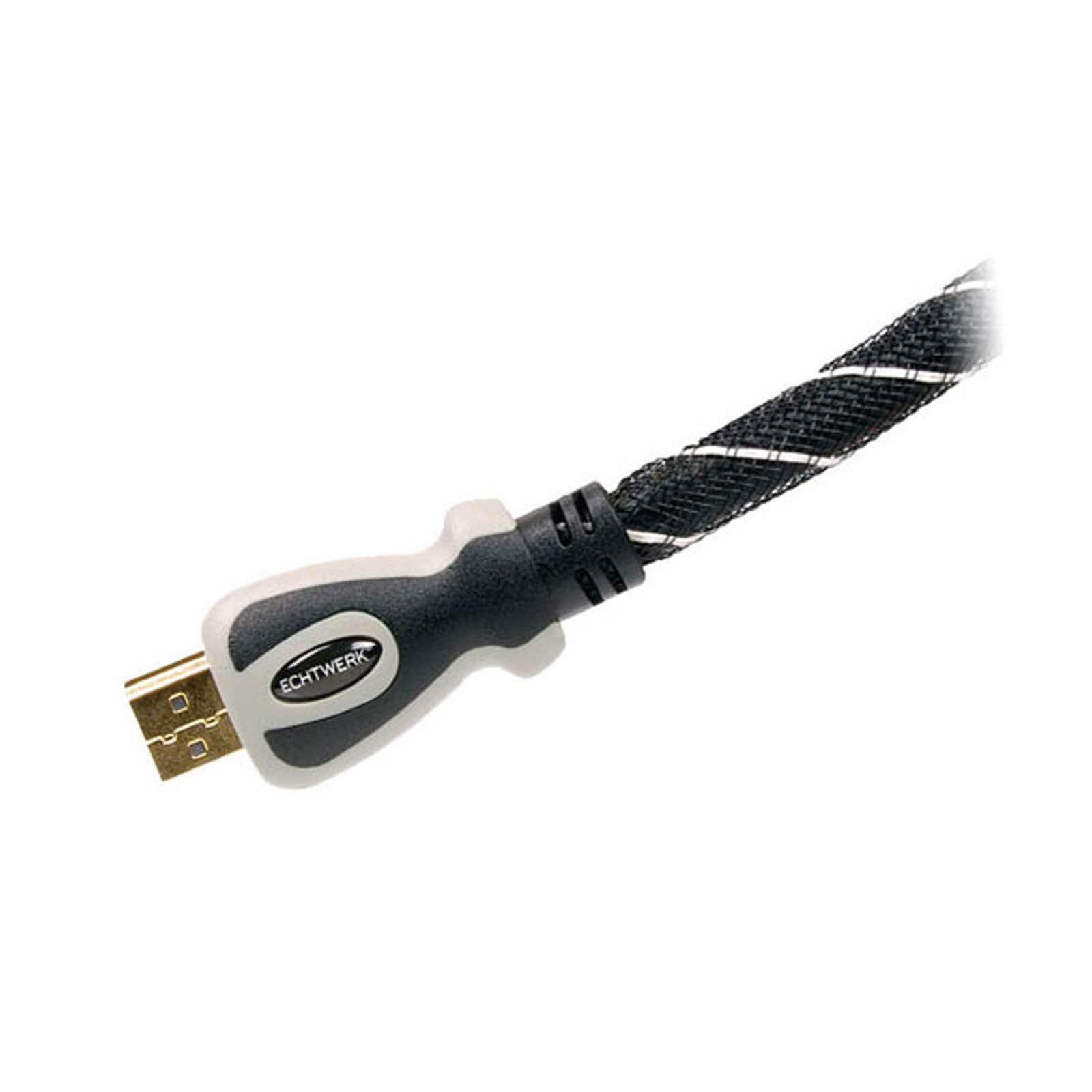 Echtwerk High-Speed HDMI Kabel mit Ethernet 5 m 1.4a Full HD 3D PS3 - Bild 1