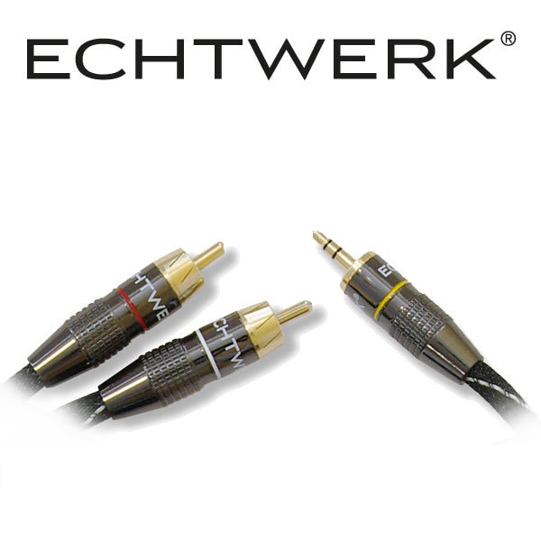 Echtwerk High End Klinke-Chinch Kabel 2m - Bild 1