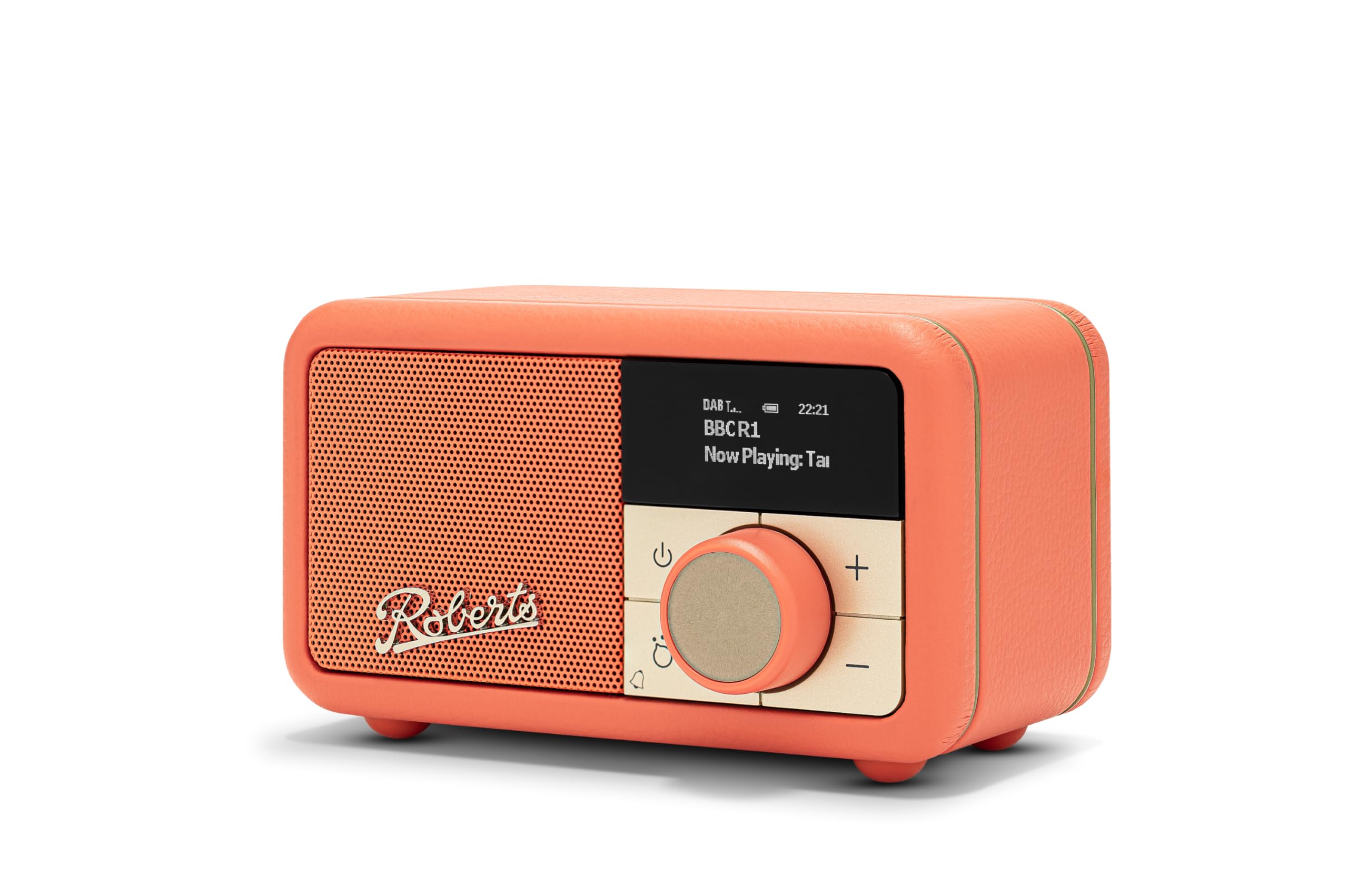 ROBERTS Revival Petite 2 pop orange DAB+ Radio (Wecker, Bluetooth, mit Akku, USB, tragbar) - Bild 1