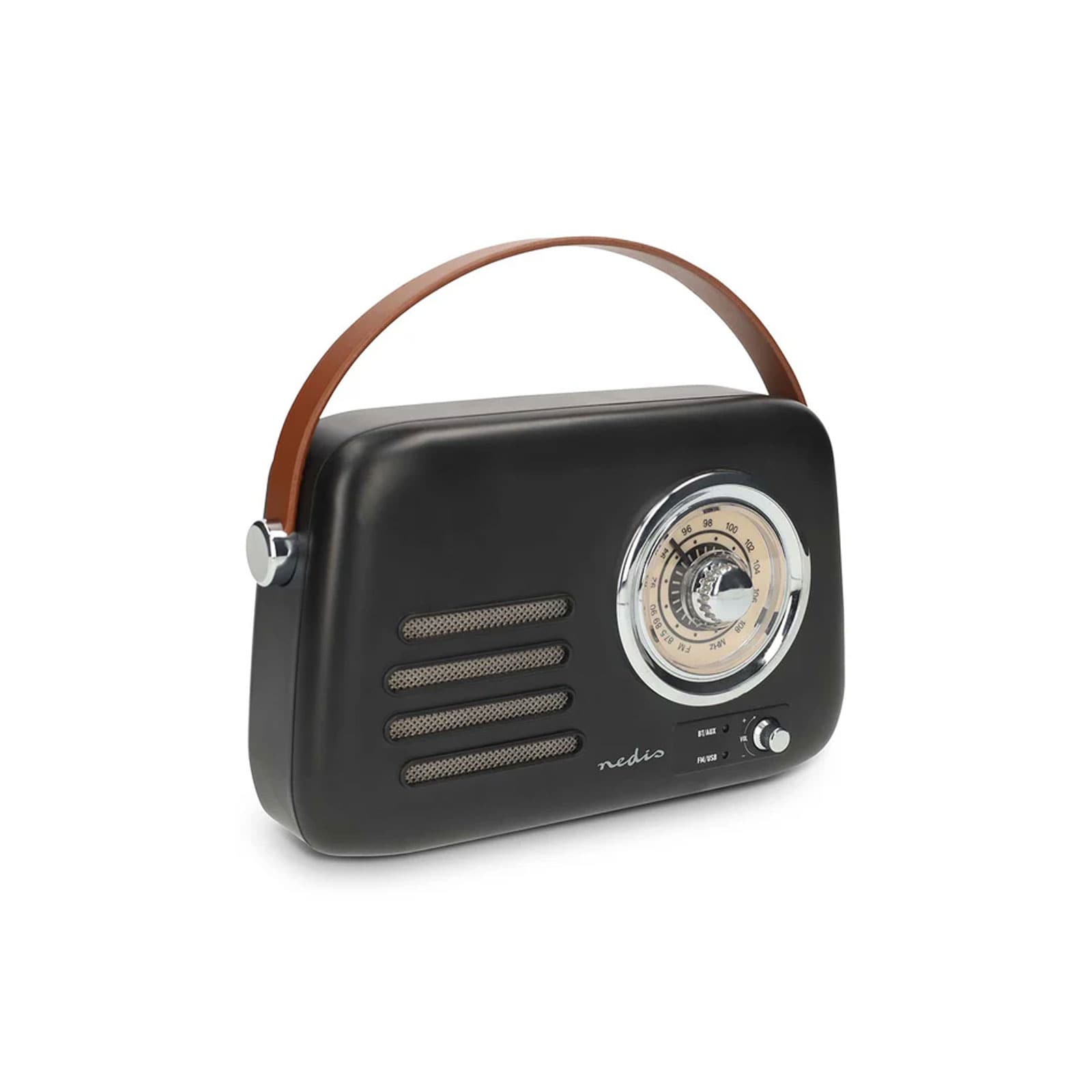 NEDIS FM Retro Radio RDFM2600BK schwarz - Bild 1