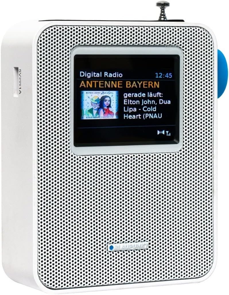 PDB 200 | Steckdosenradio mit Bluetooth und DAB+ | Wei&szlig; - Bild 1