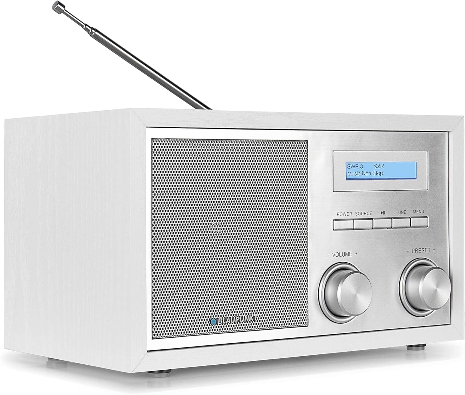 RXN 180 WH Nostalgieradio mit Bluetooth Weiß