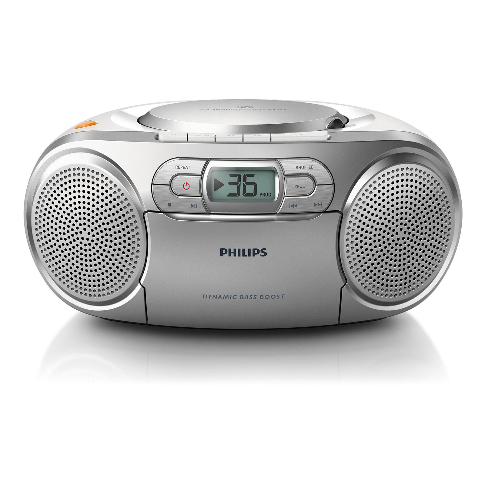 Philips AZ127 Radiorekorder mit CD-Spieler und Kassettendeck - Bild 1