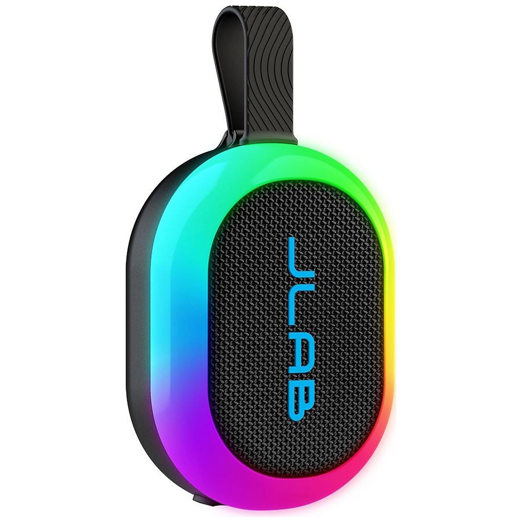 JLab Pop Party Speaker (RGB-Beleuchtung, IP55-Wasserdichtigkeit, USB-C, Bluetooth, 5 Watt) - Bild 1