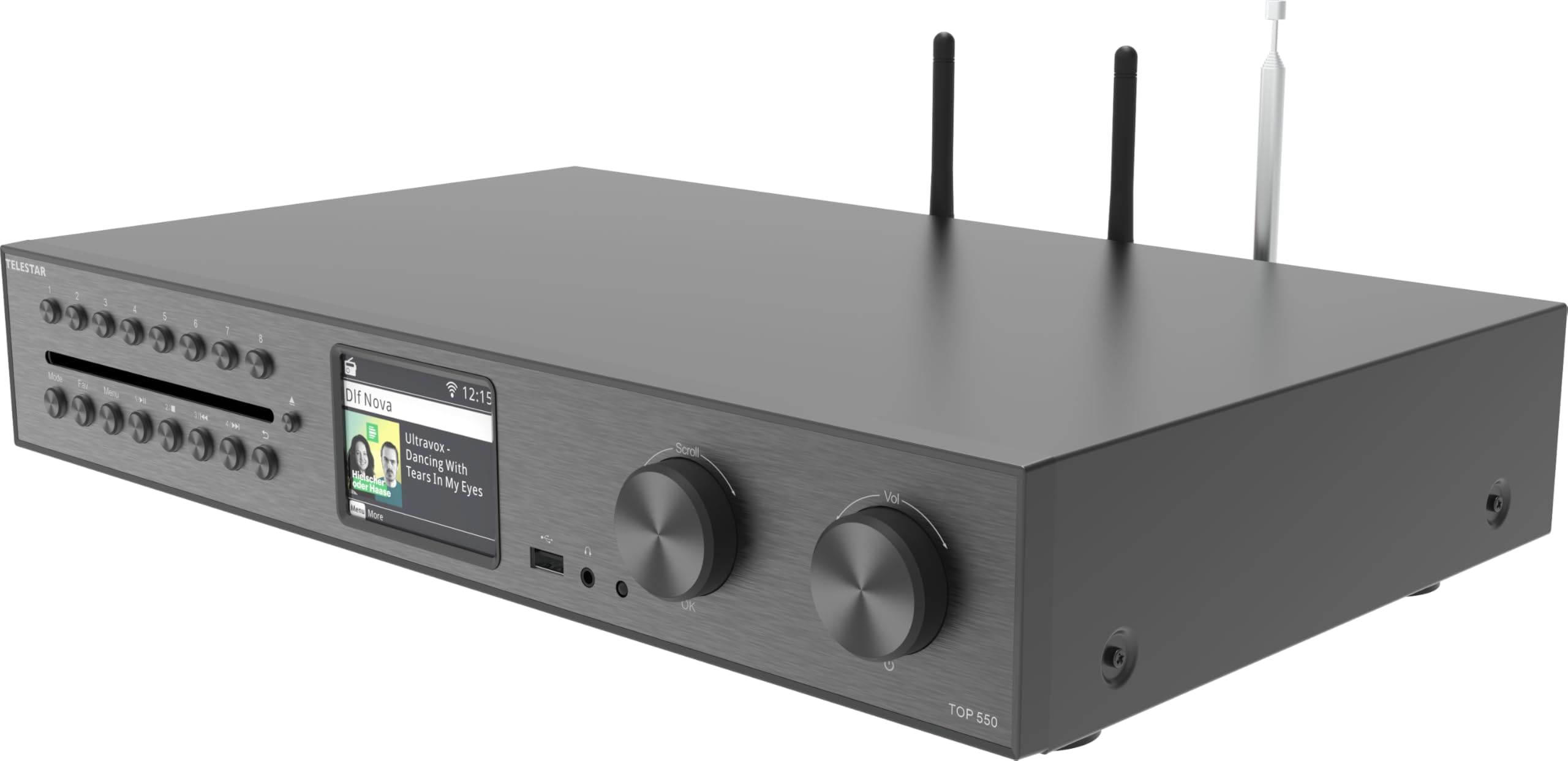 TELESTAR TOP 550 HiFi-All-in-One-System schwarz - Bild 1