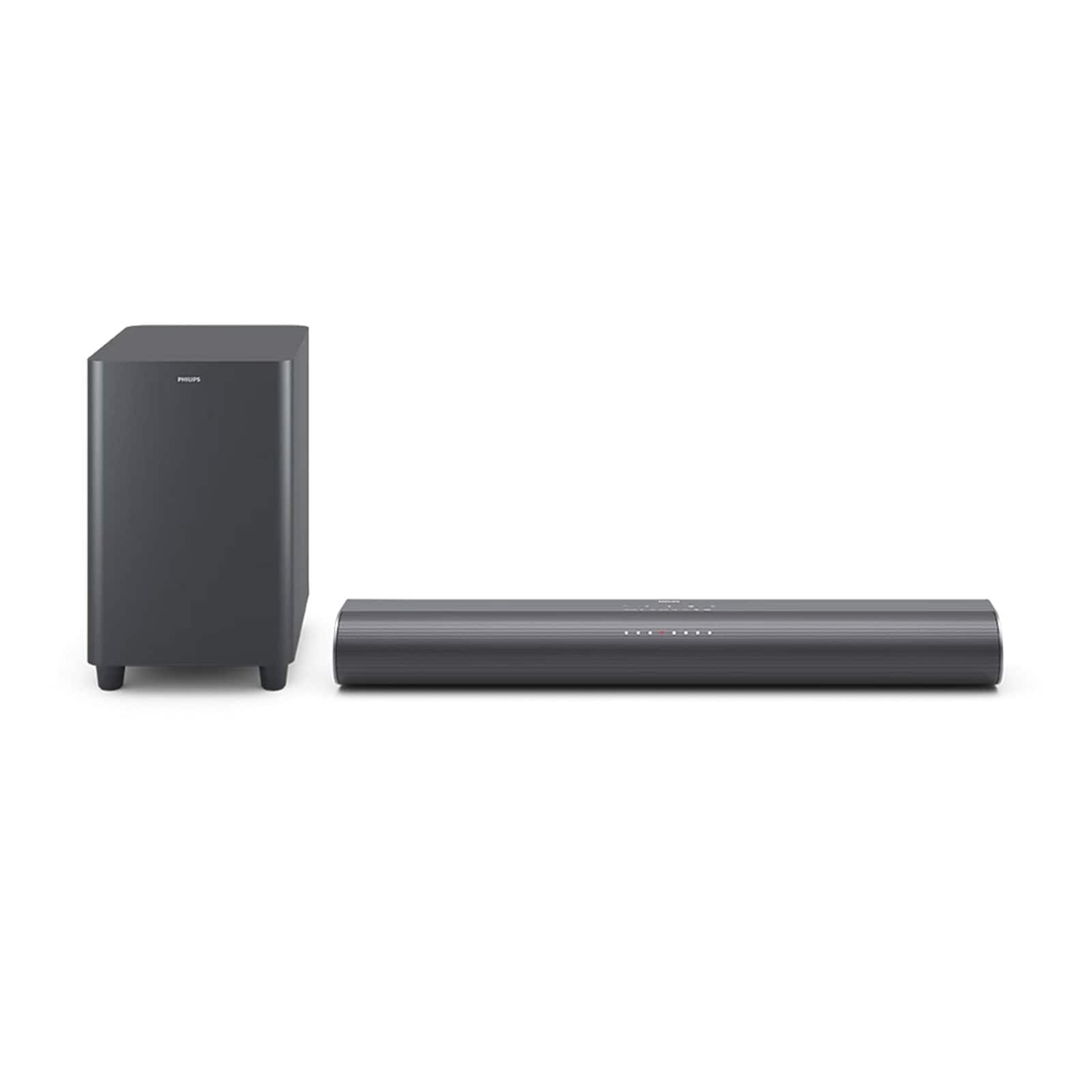 Philips Soundbar mit Subwoofer TAB6100/10 (2.1 Kanal, HDMI-eARC, 400 W max, Dolby Atmos, DTS:X, DTS Virtual:X, Philips EasyLink 3.0) - Bild 1