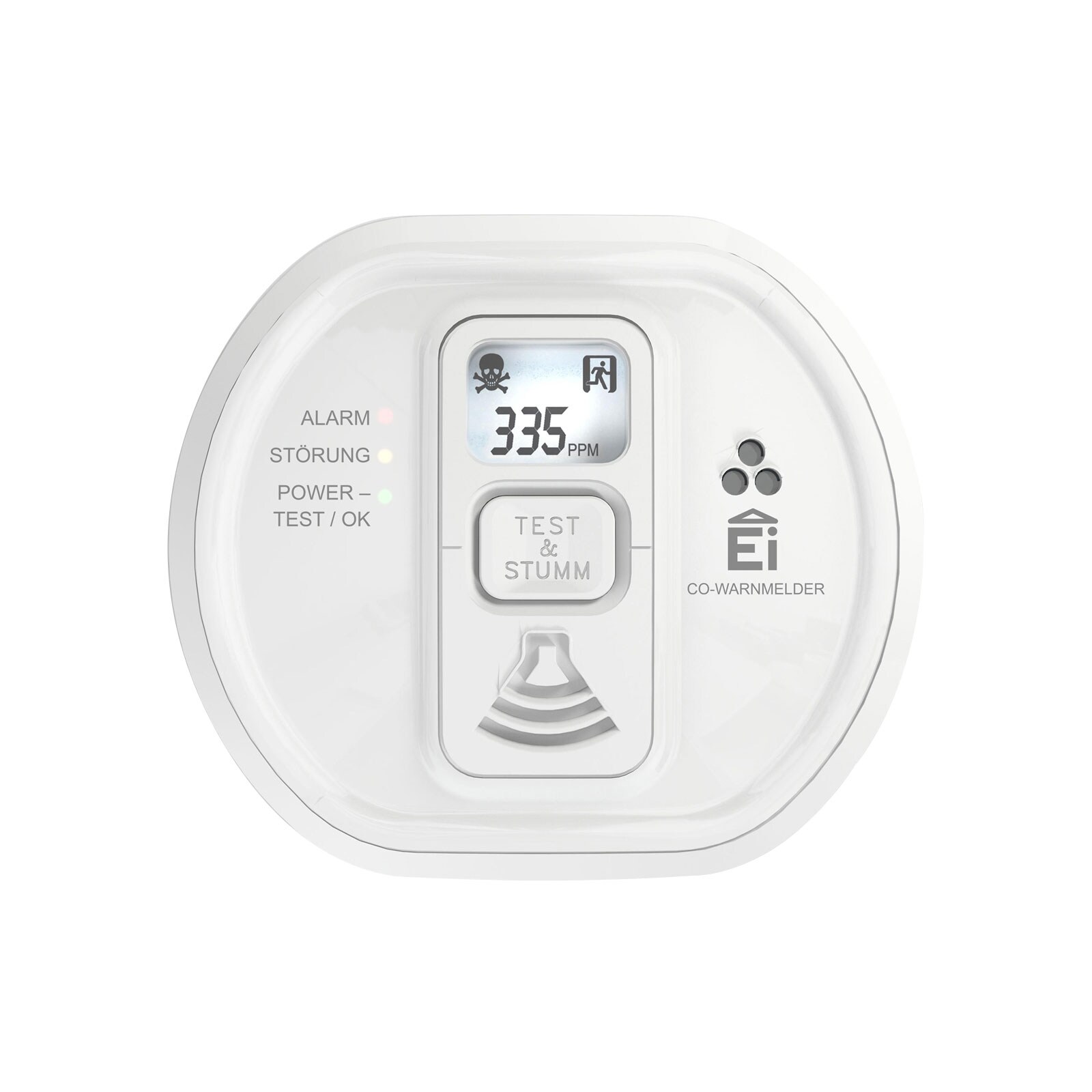 Ei Electronics Ei208D-3X179 CO Detector 10-Yr Battery LCD Display