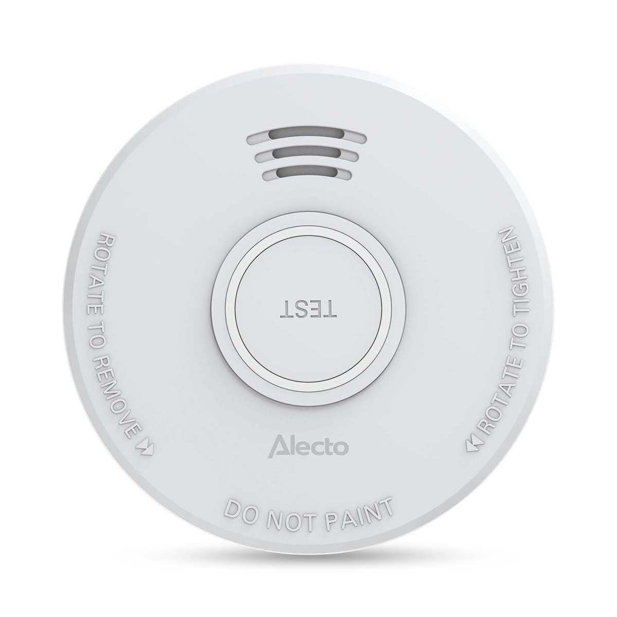 Alecto SD110 Freistehender Rauchmelder mit 1-Jahres- Batterie Wei&szlig; Rauchmelder - Bild 1