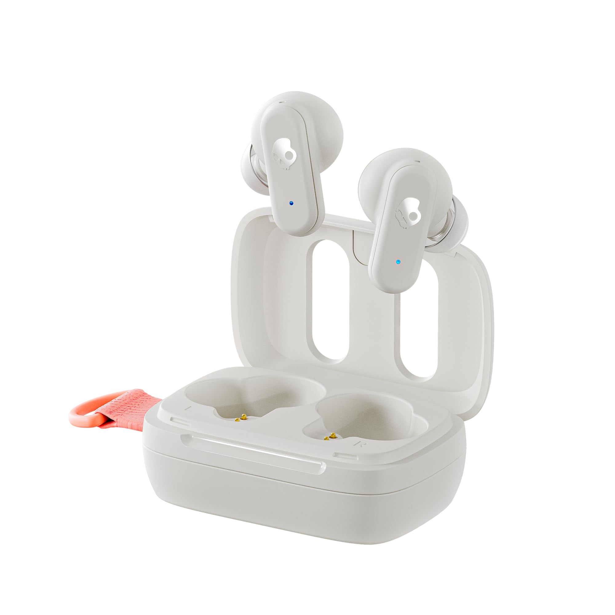 Skullcandy Dime 3, Bone/Orange In-Ear Kopfh&ouml;rer (Bluetooth, kabellos, USB-C) - Bild 1