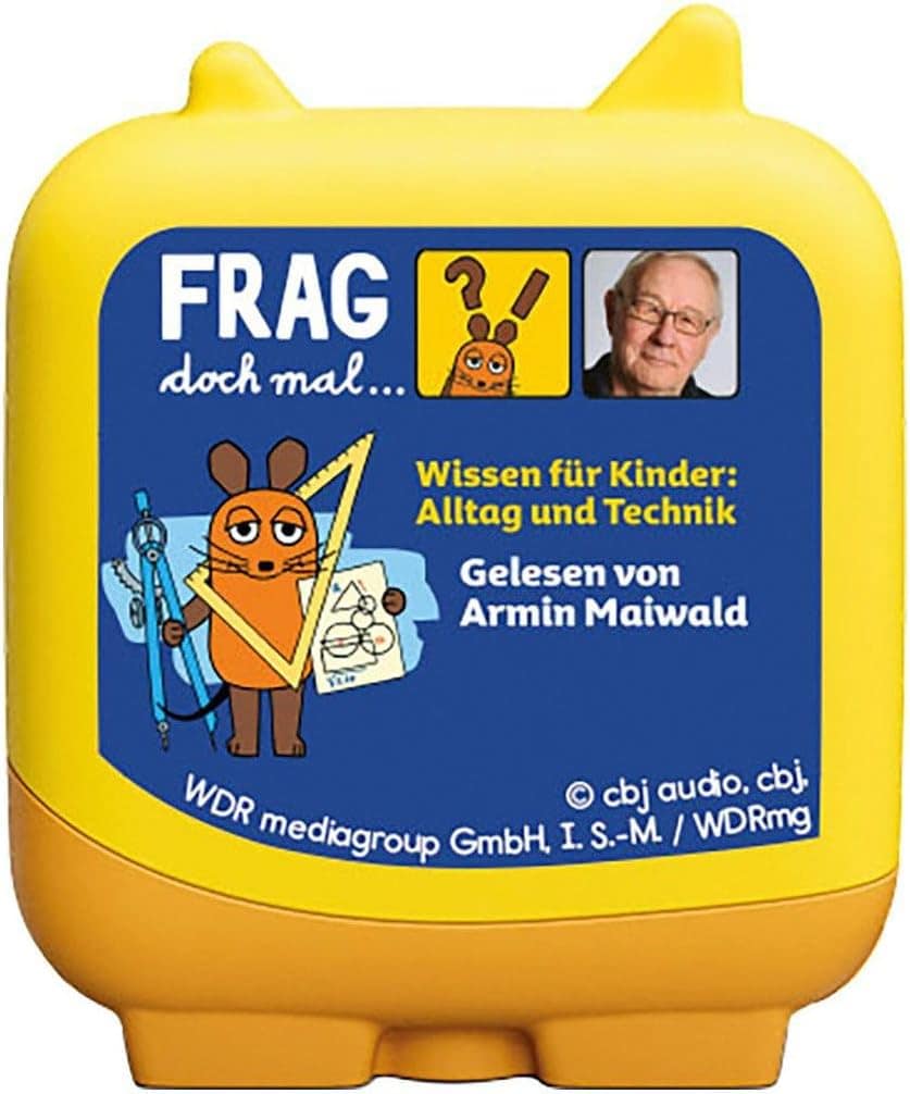 tonies Frag doch mal die Maus - Wissen f&uuml;r Kinder Alltag und Technik - Clever Tonie (H&ouml;rspiel, ab 5 Jahren, 72 Minuten Laufzeit) - Bild 1