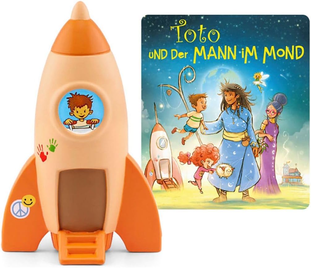 tonies Toto und der Mann im Mond H&ouml;rfigur (H&ouml;rspiel mit Liedern, ab 4 Jahren, ca. 68 Minuten Laufzeit) - Bild 1