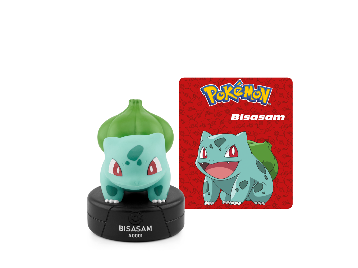 tonies Pok&eacute;mon Bisasam H&ouml;rfigur (H&ouml;rspiel, ab 5 Jahren, ca. 78 Minuten Laufzeit) - Bild 1