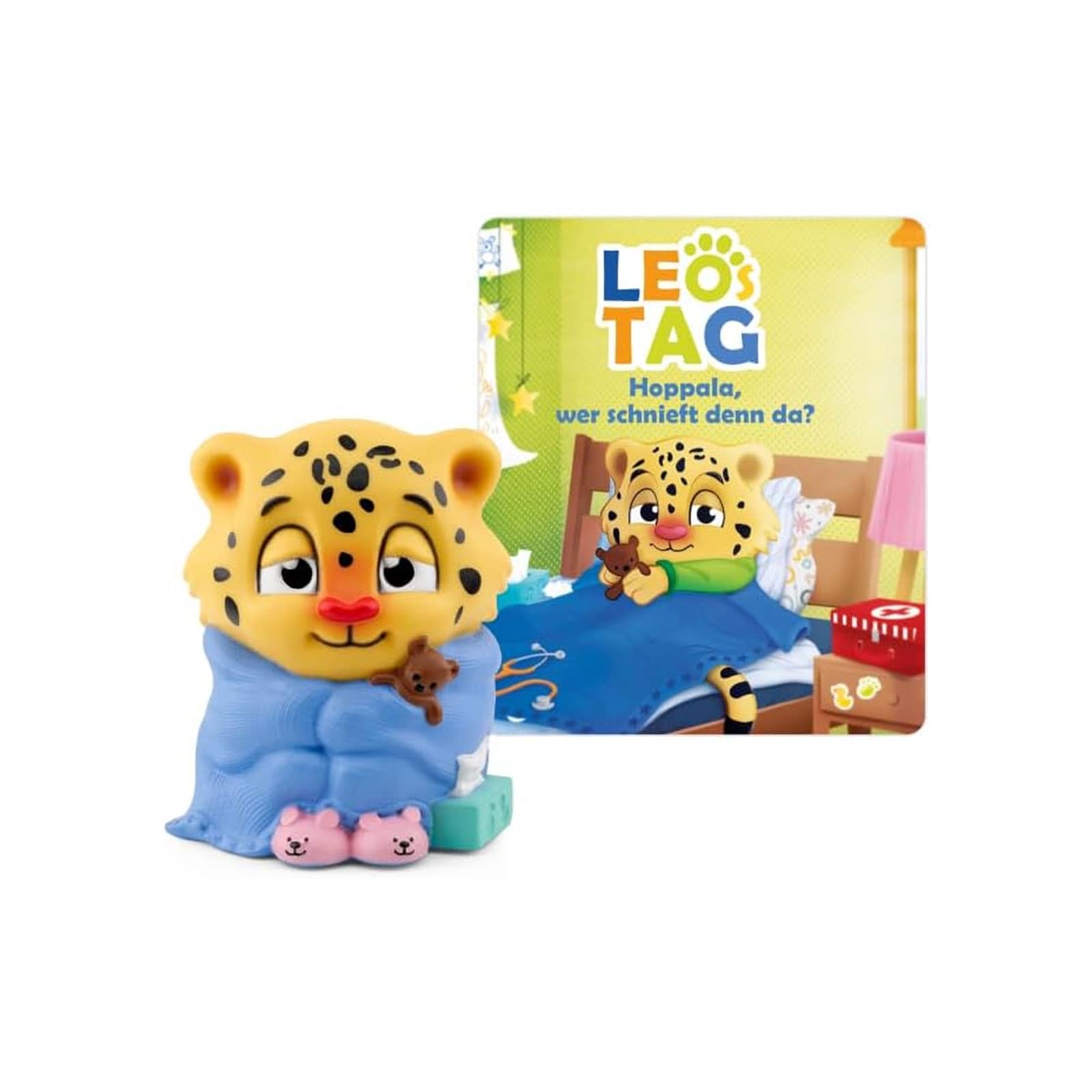 tonies Leos Tag - Hoppala, wer schnieft denn da? H&ouml;rfigur (H&ouml;rspiel mit Liedern, ab 3 Jahren, ca. 50 Minuten Laufzeit) - Bild 1