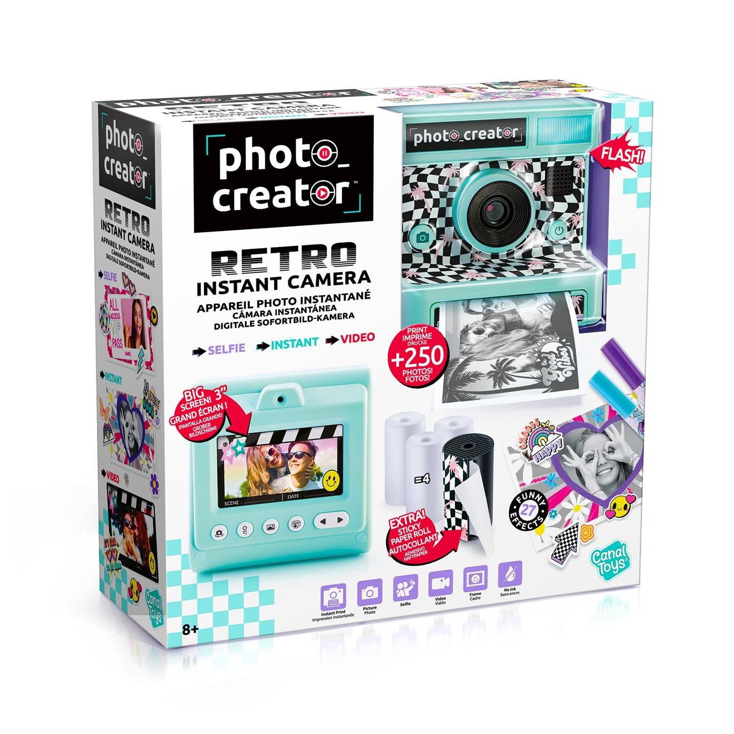 Retro Instant Camera