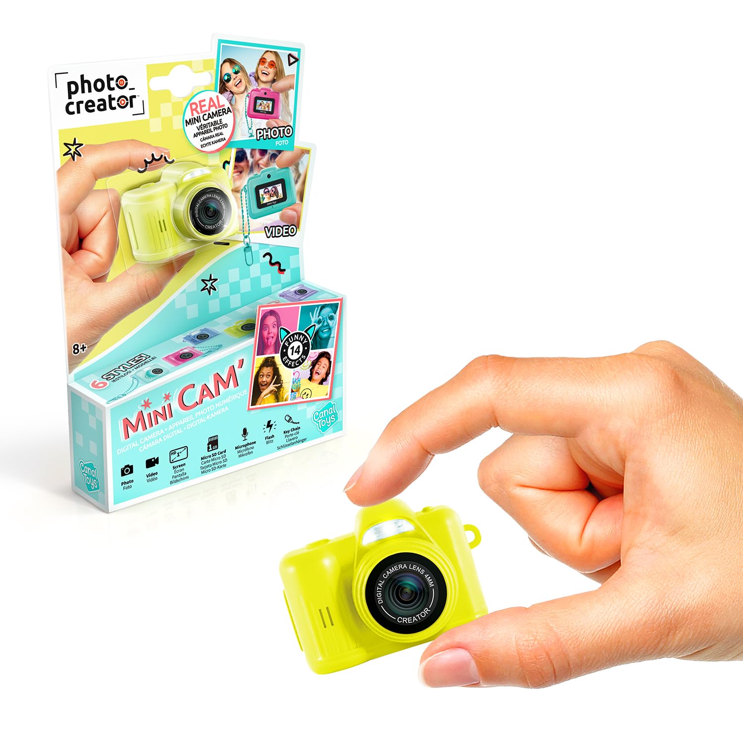 Canal Toys Mini Cam Digital Camera - Pro (green) - Bild 1