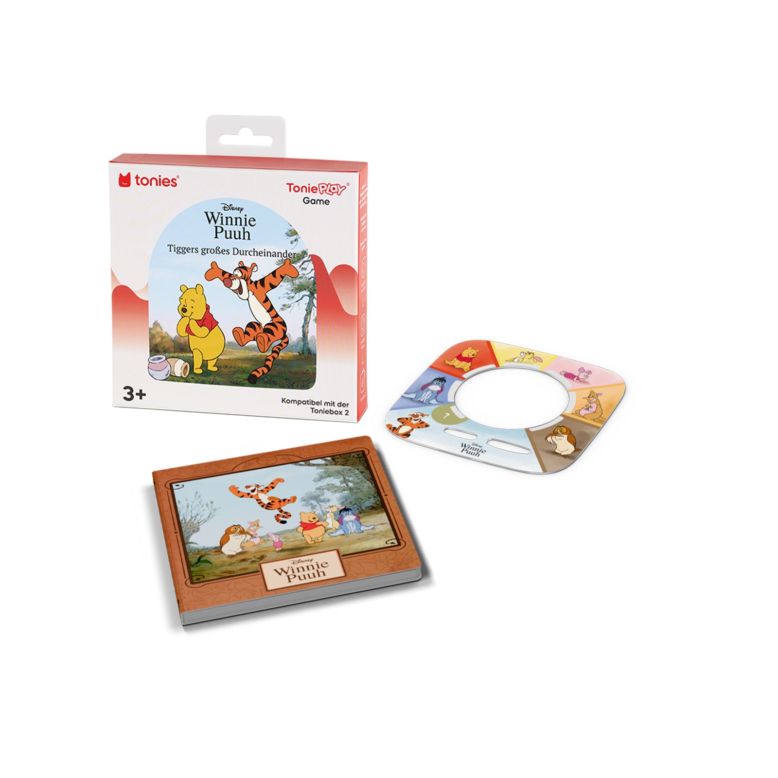 tonies Disney Winnie Puuh: Tiggers gro&szlig;es Durcheinander Tonieplay Game M (ab 3 Jahren, ca. 70 Minuten Laufzeit, f&uuml;r toniebox 2) - Bild 1